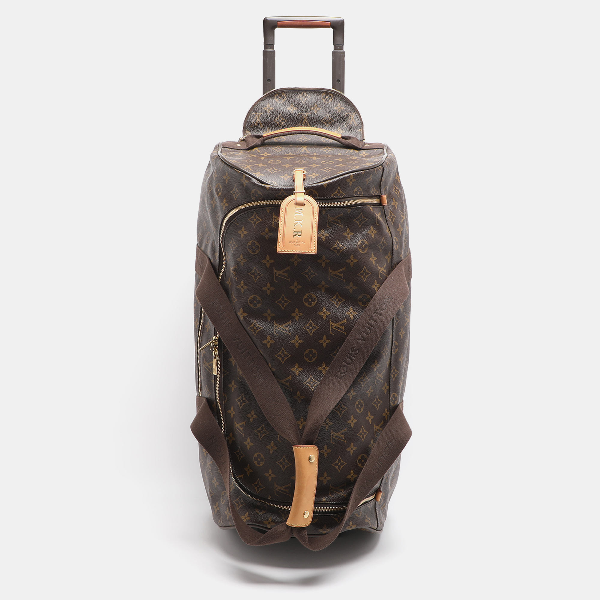 

Louis Vuitton Horizon Soft 65 Monogram Canvas Duffle Bag, Brown
