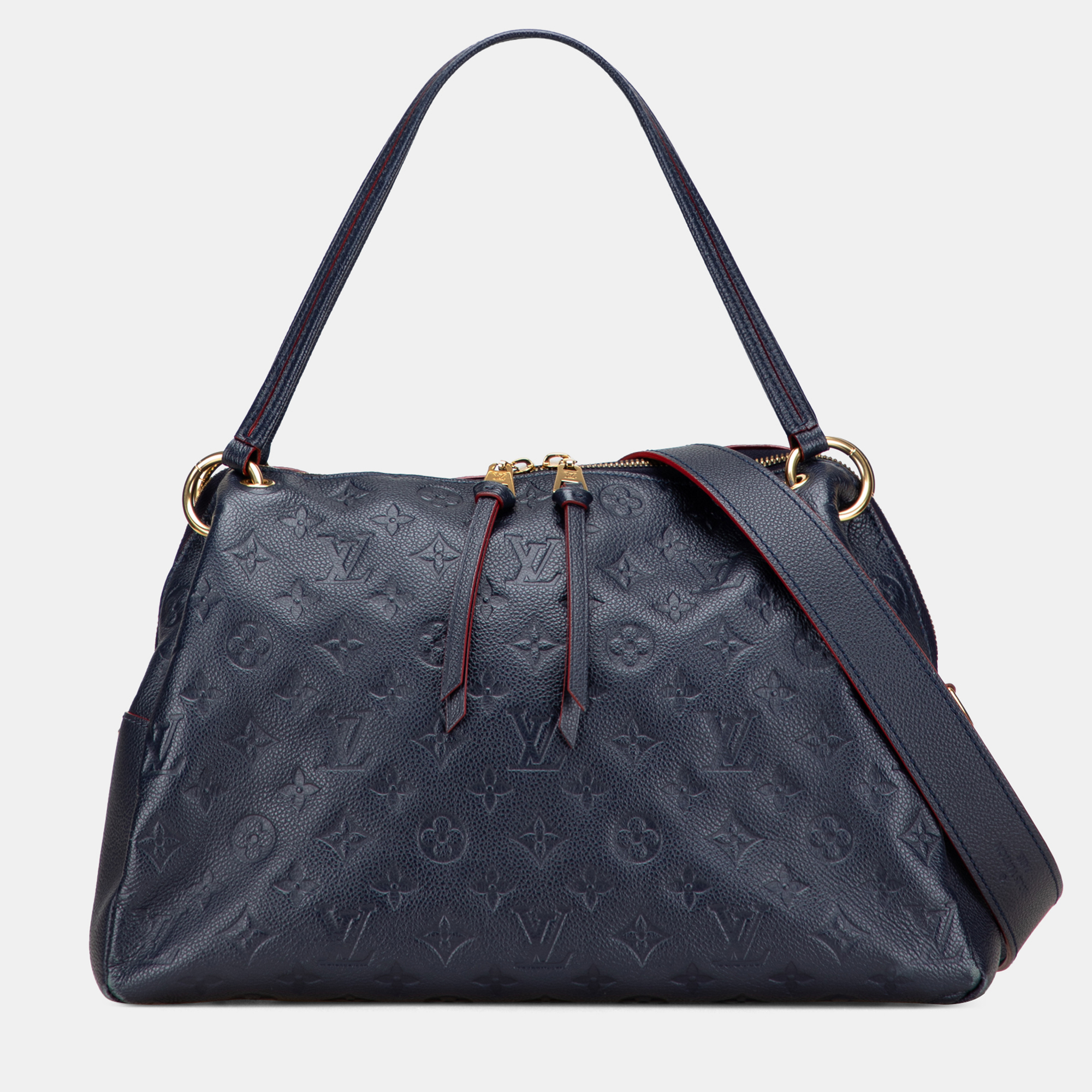 

Louis Vuitton Blue Monogram Empreinte Ponthieu PM