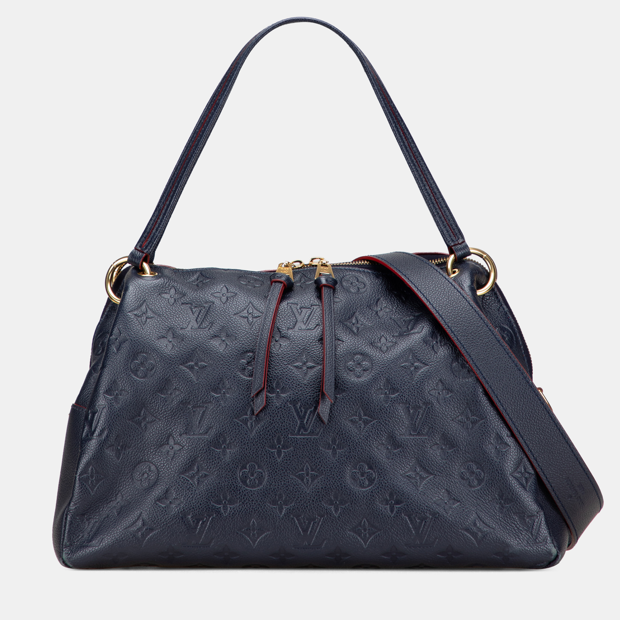 

Louis Vuitton Blue Monogram Empreinte Ponthieu PM