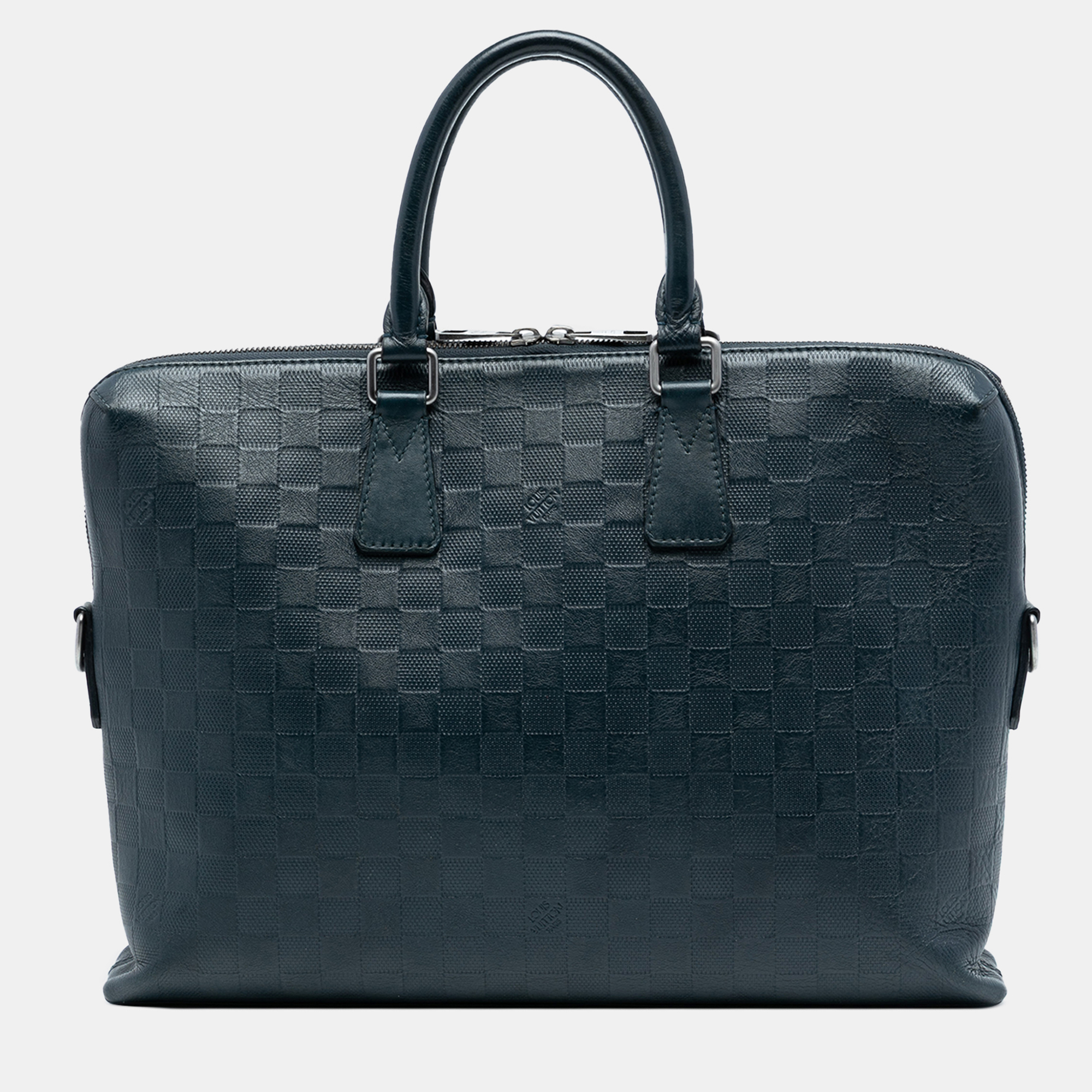 

Louis Vuitton Blue Damier Infini Porte Documents Jour