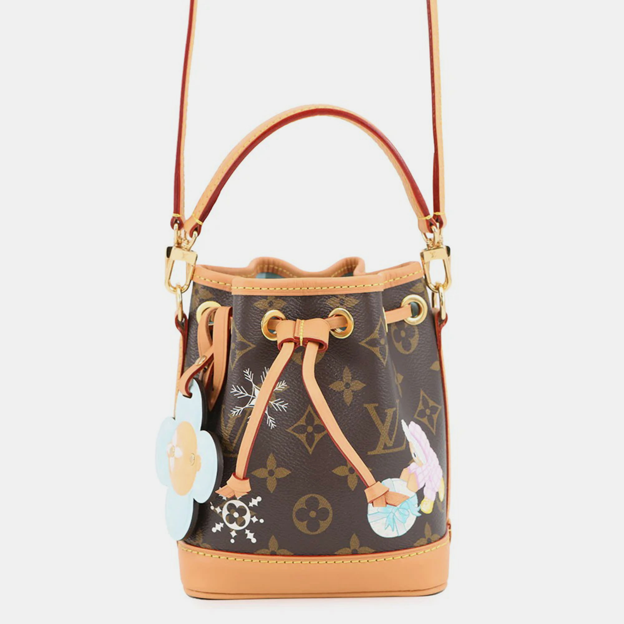 

Louis Vuitton Nano Noe Azur Frost Monogram Vivienne, Brown