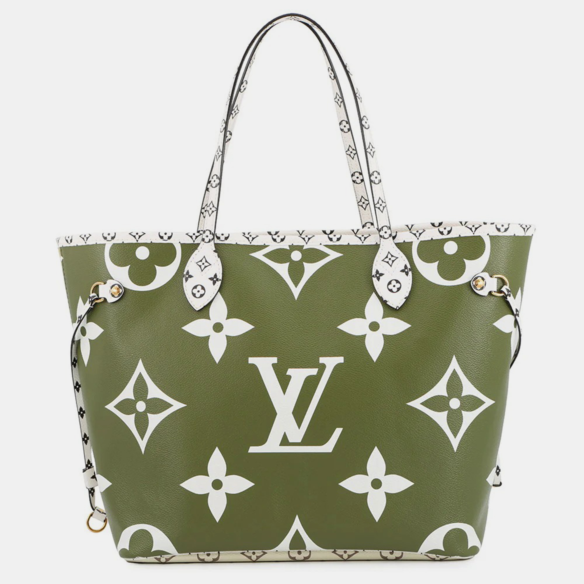 

Louis Vuitton Neverfull Khaki/Beige/White Monogram Monogram Giant Size Mm, Multicolor