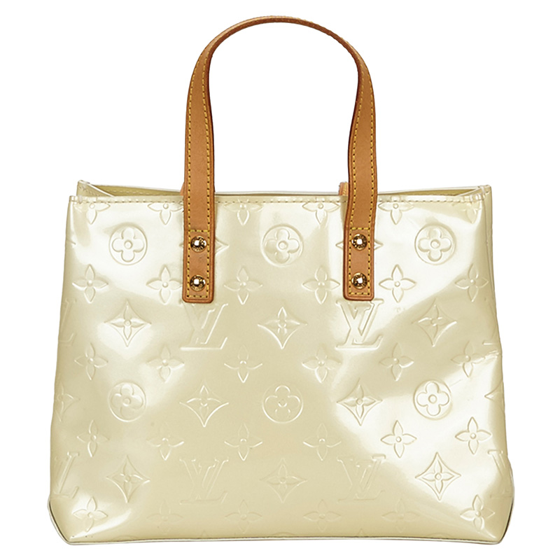 Louis Vuitton Perle Monogram Vernis Alma PM Bag