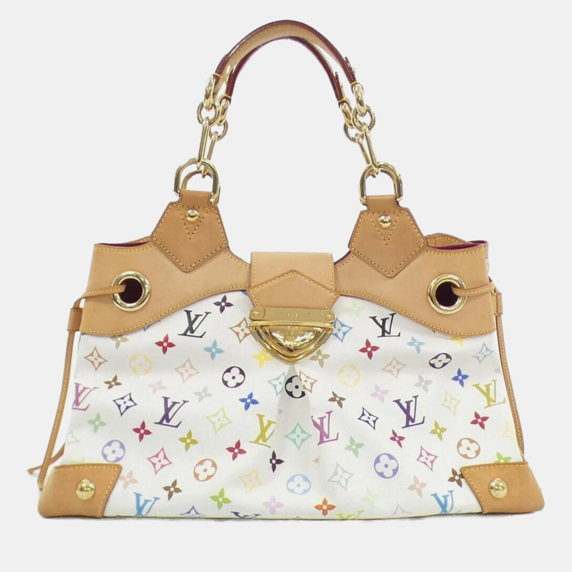 

Louis Vuitton Multicolore Ursula Shoulder Bag, White