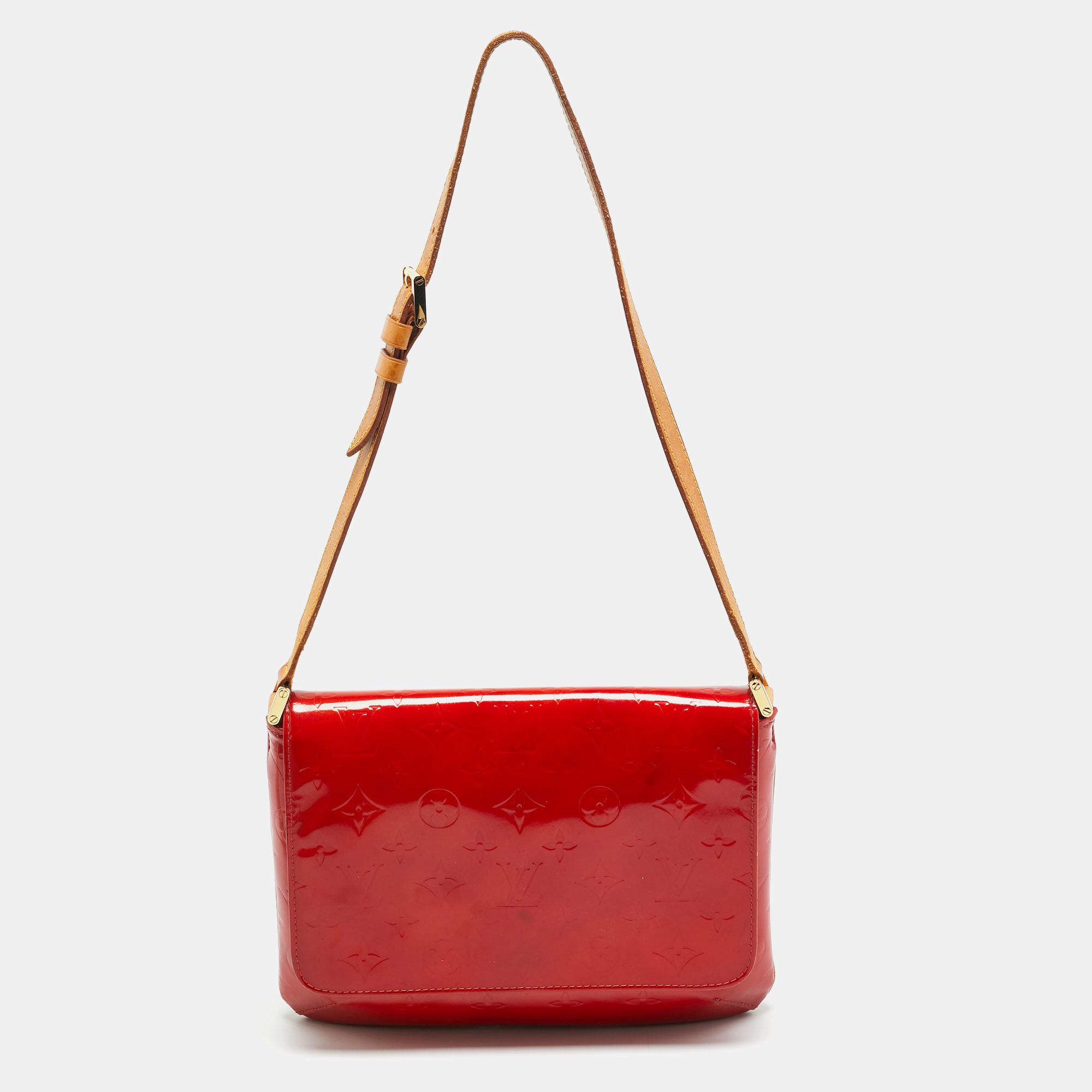 

Louis Vuitton Thompson Street Red Monogram Vernis Bag