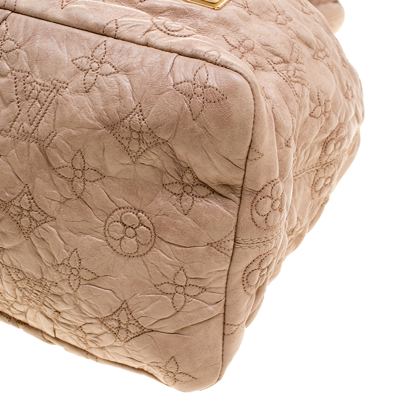 Louis Vuitton Ecru Monogram Olympe Stratus GM Shoulder Bag