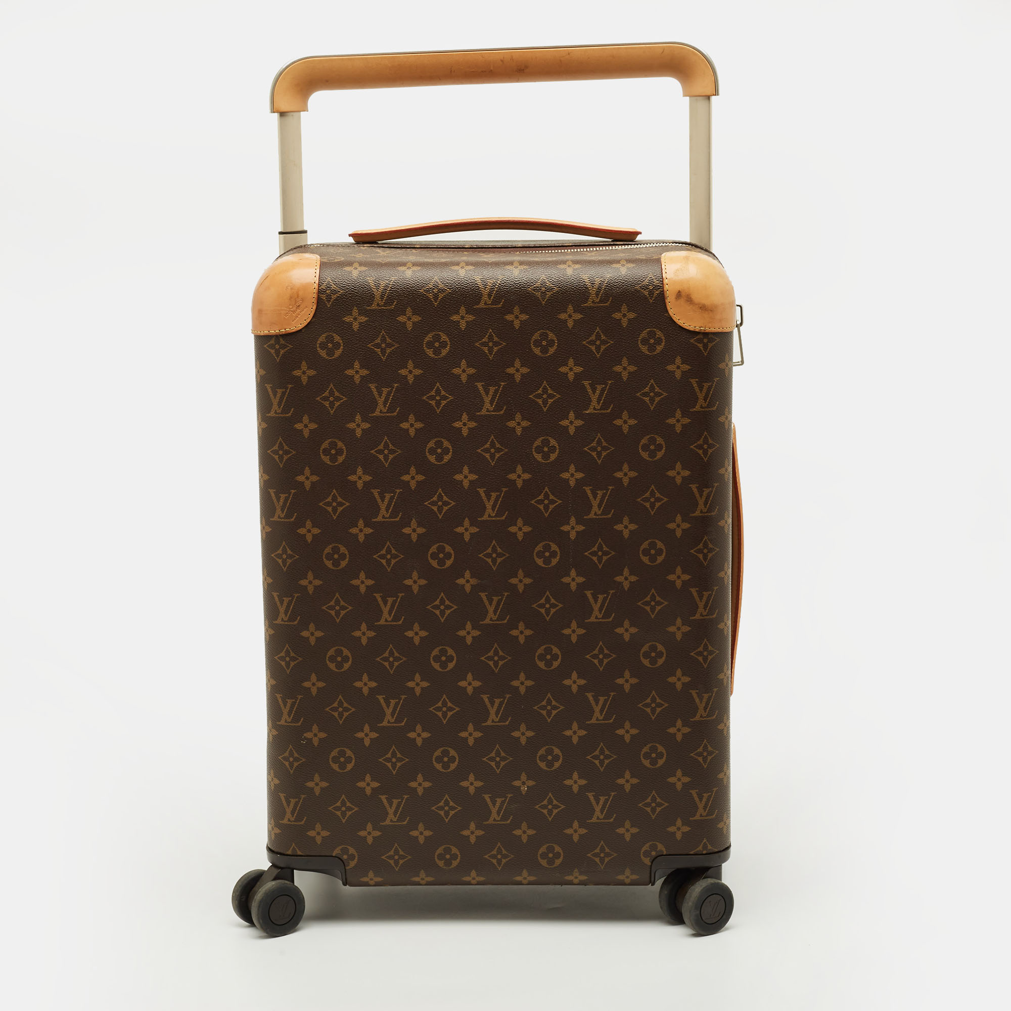 

Louis Vuitton Horizon 50 Monogram Canvas and Leather Suitcases, Brown