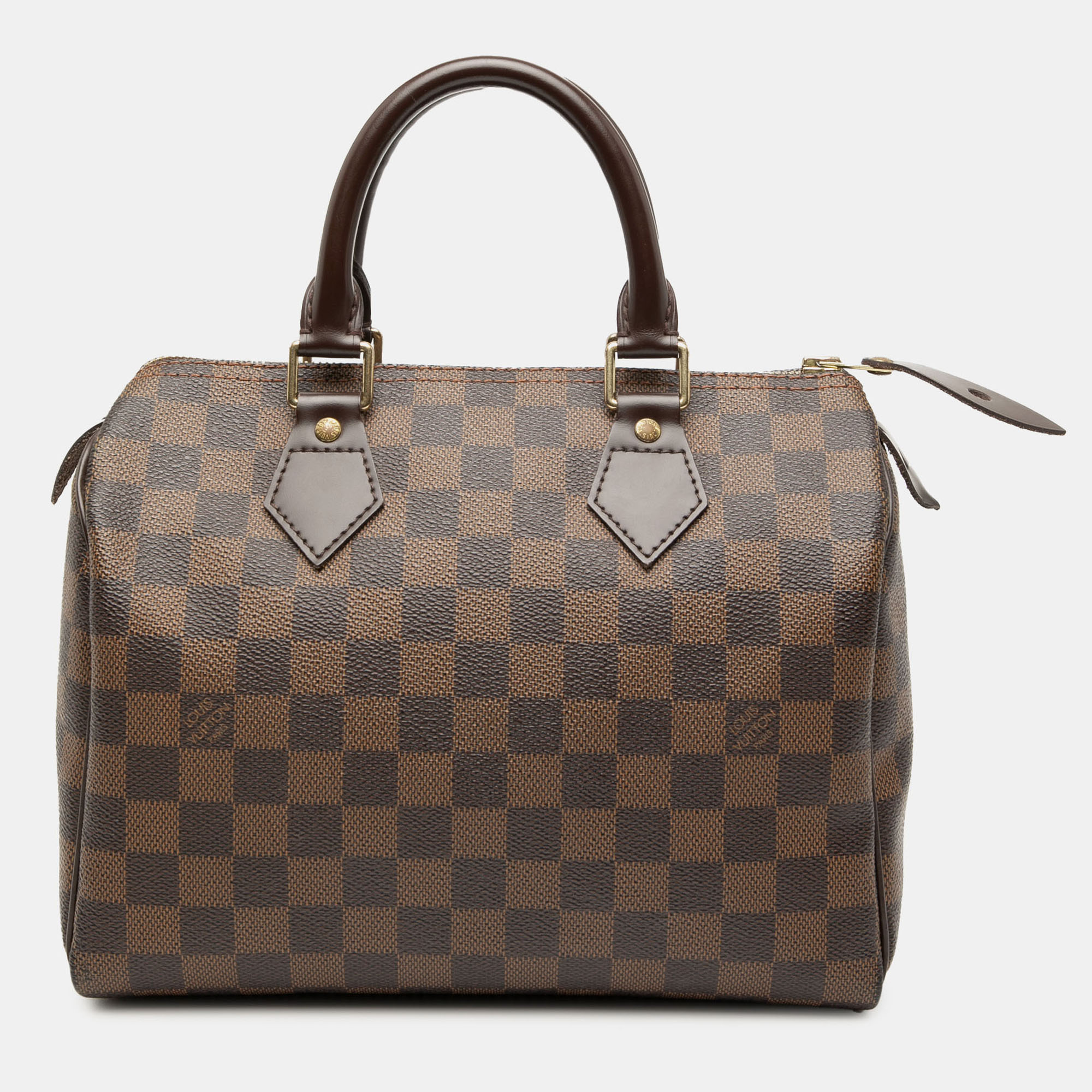 

Louis Vuitton Brown Damier Ebene Speedy 25
