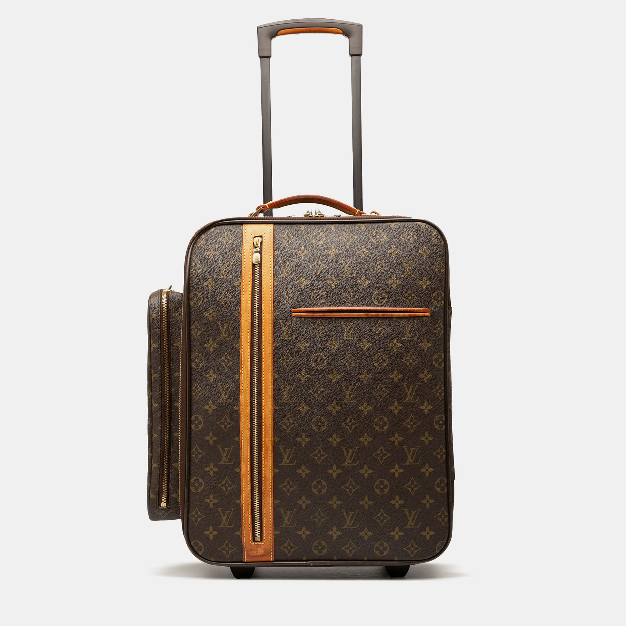 

Louis Vuitton Brown Monogram Bosphore Trolley 45