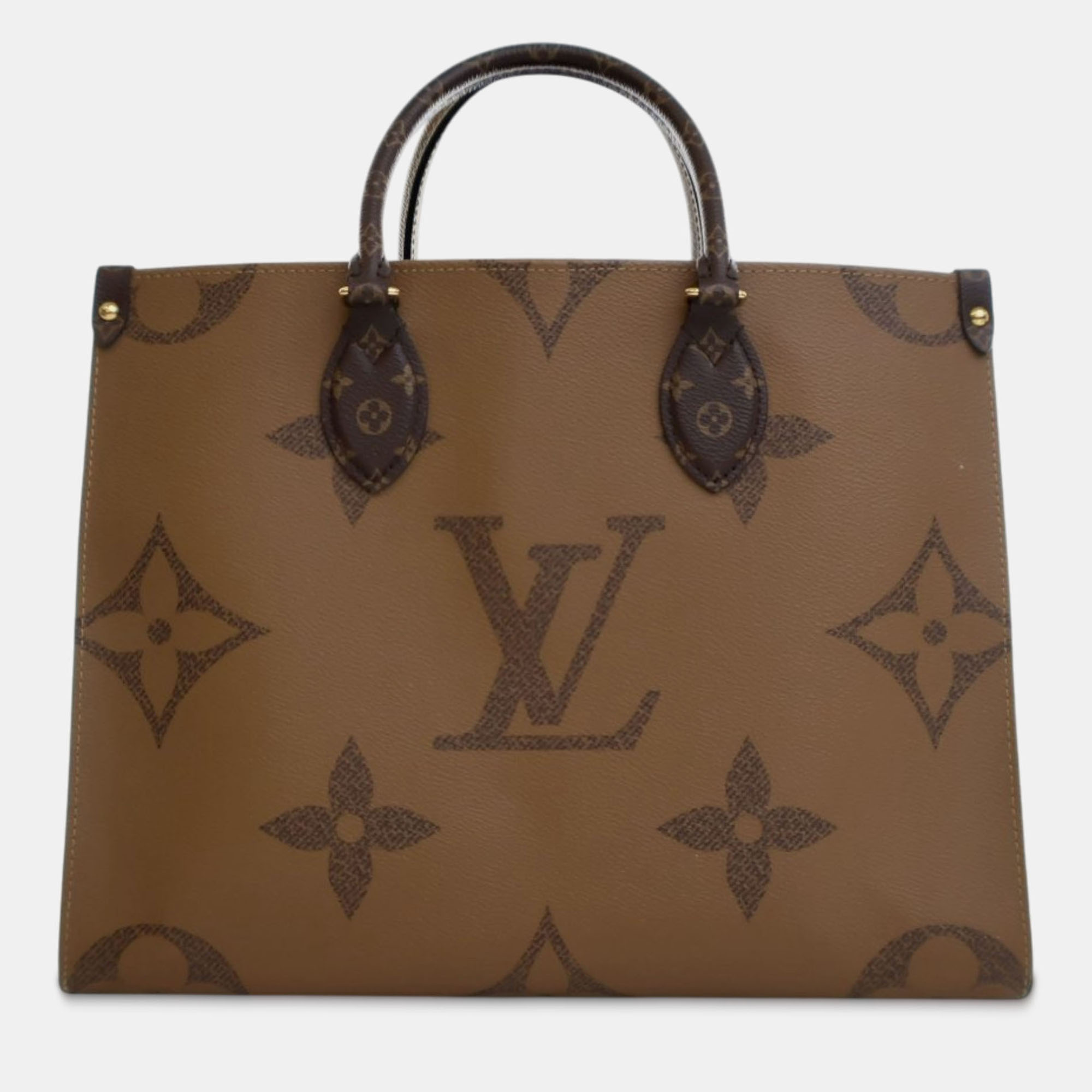 

Louis Vuitton Brown Monogram Reverse Giant OnTheGo MM