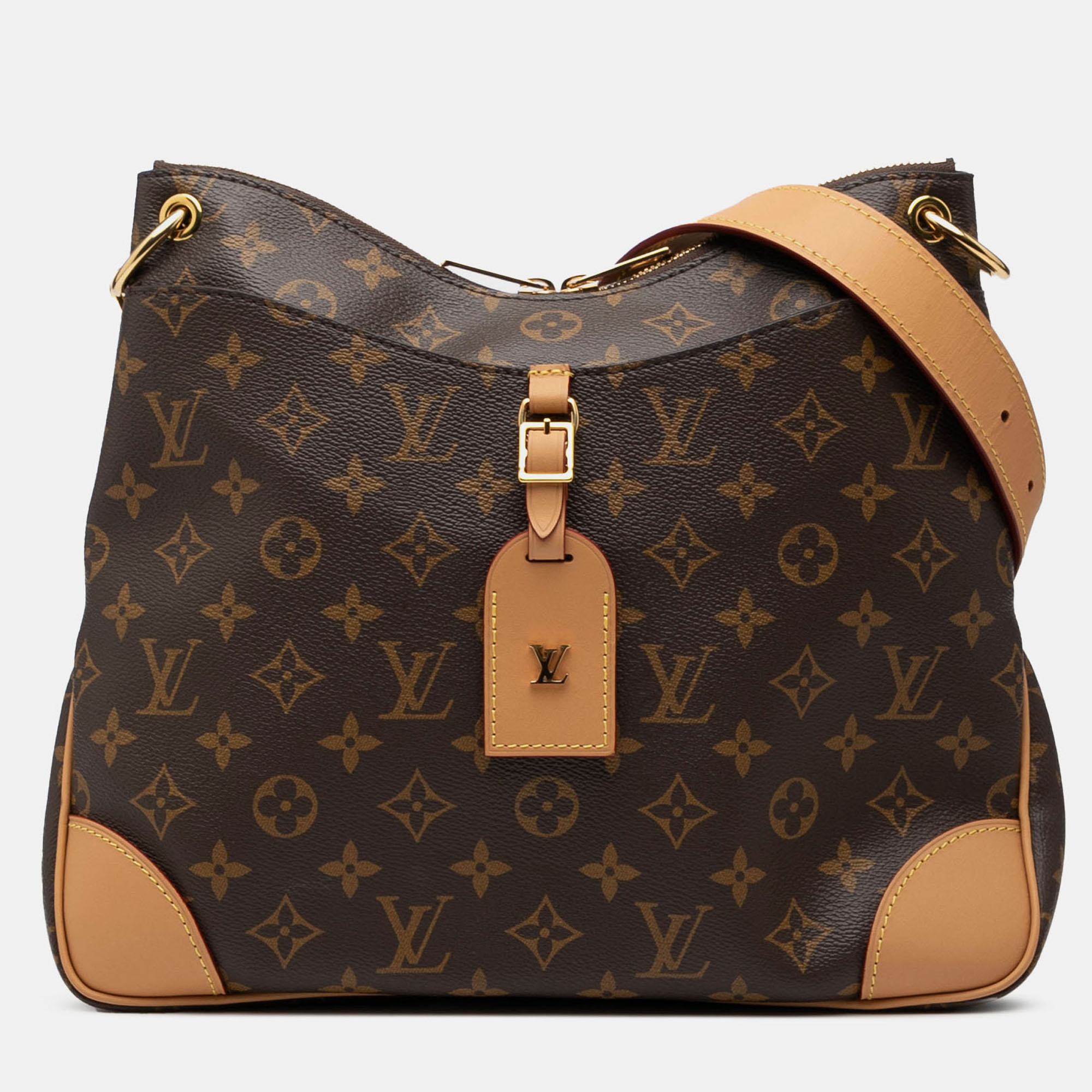 

Louis Vuitton Brown Monogram Odeon MM