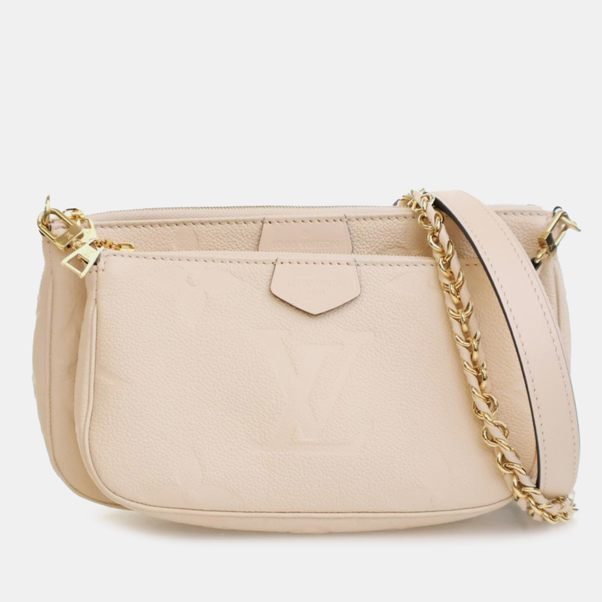 

Louis Vuitton Brown Monogram Giant Empreinte Multi Pochette Accessoires