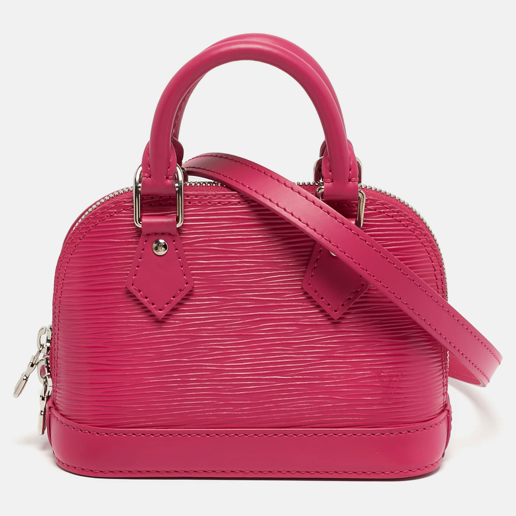 

Louis Vuitton Alma Nano Hot Pink Epi Leather Satchel
