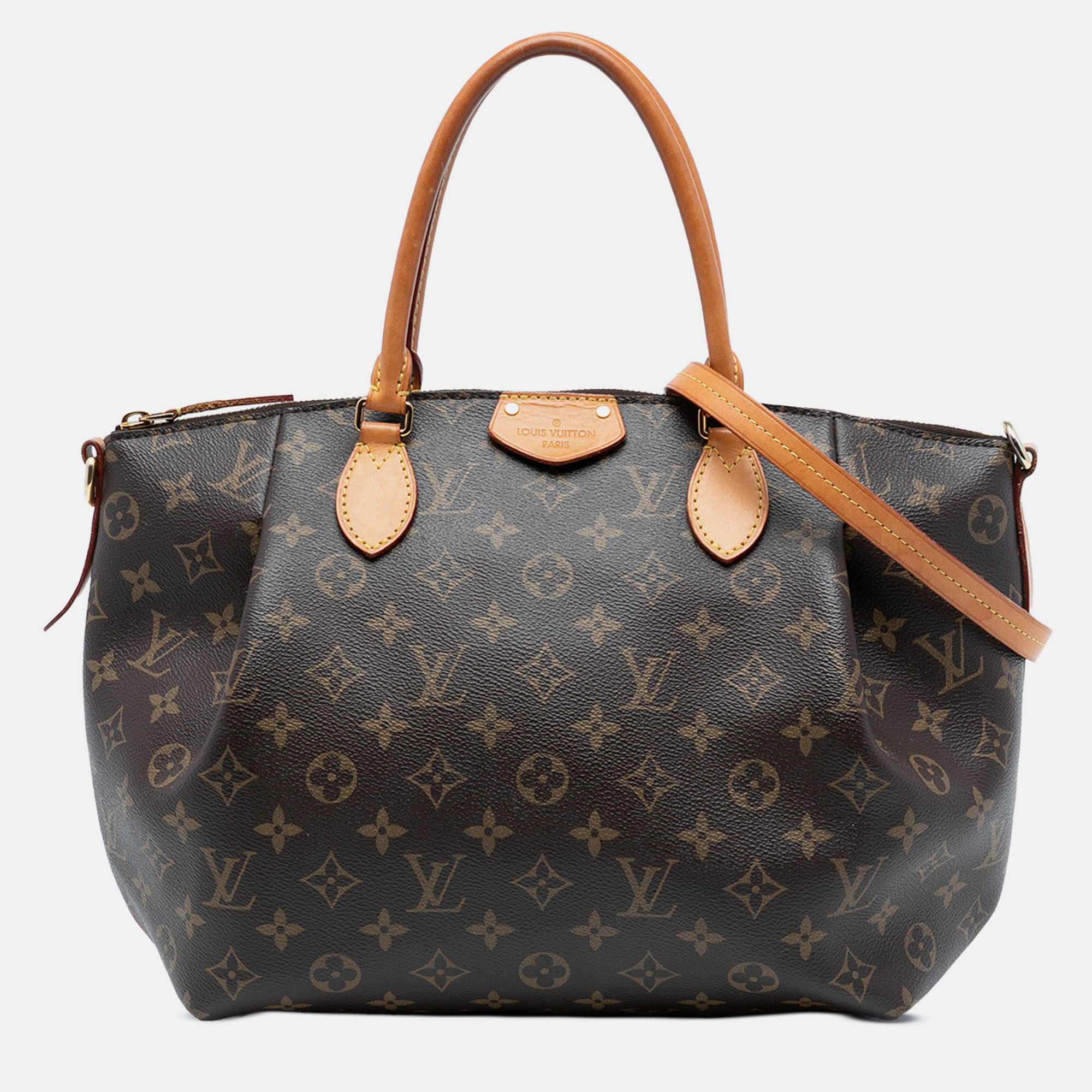 

Louis Vuitton Brown Monogram Turenne MM Top Handle bag