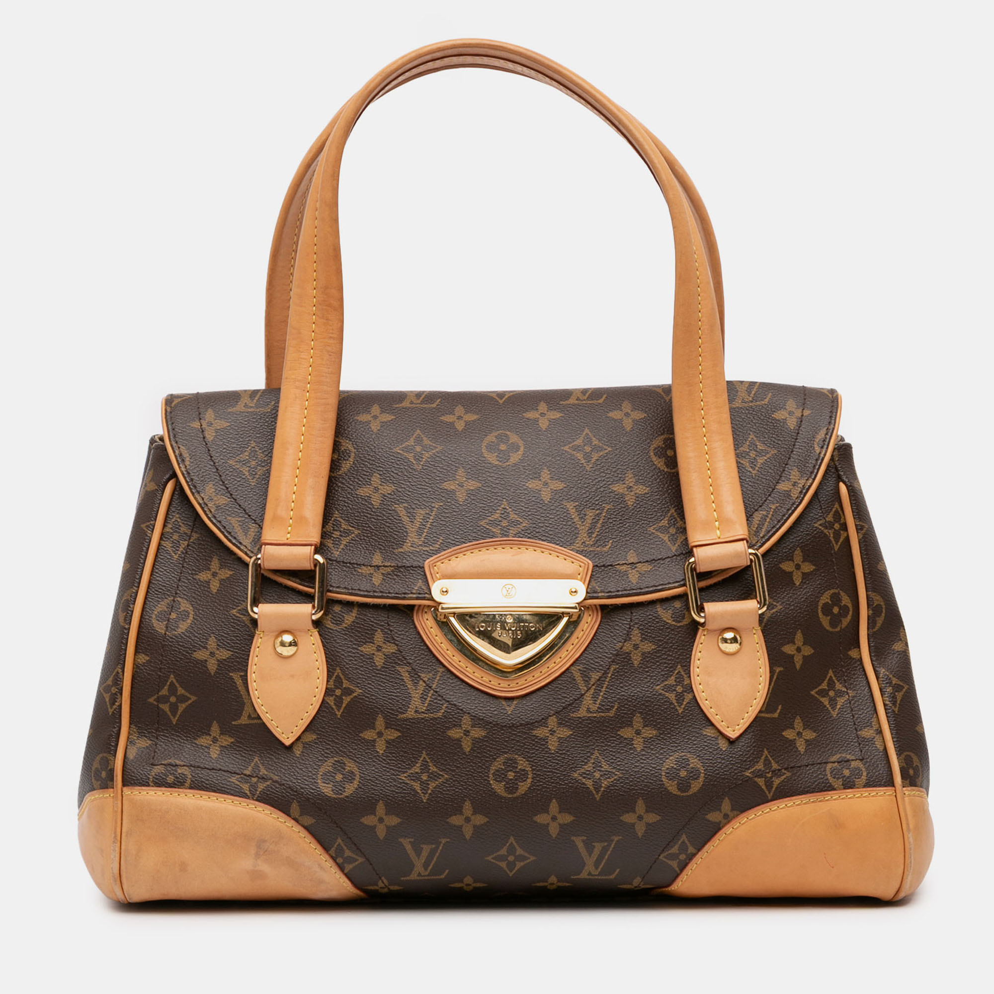 

Louis Vuitton Brown Monogram Beverly GM