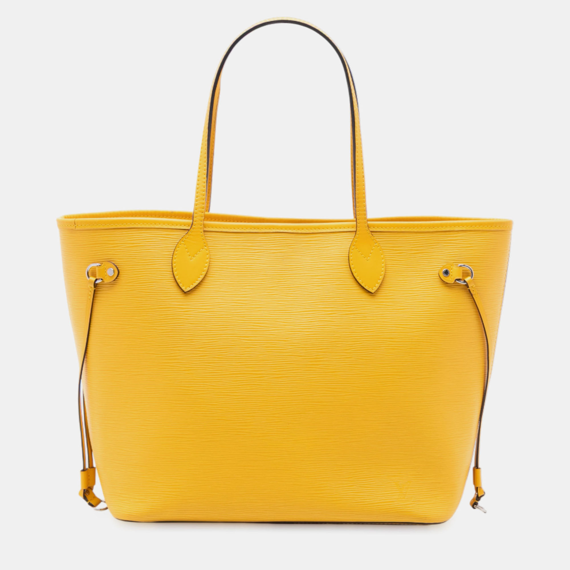 

Louis Vuitton Yellow Epi Neverfull MM