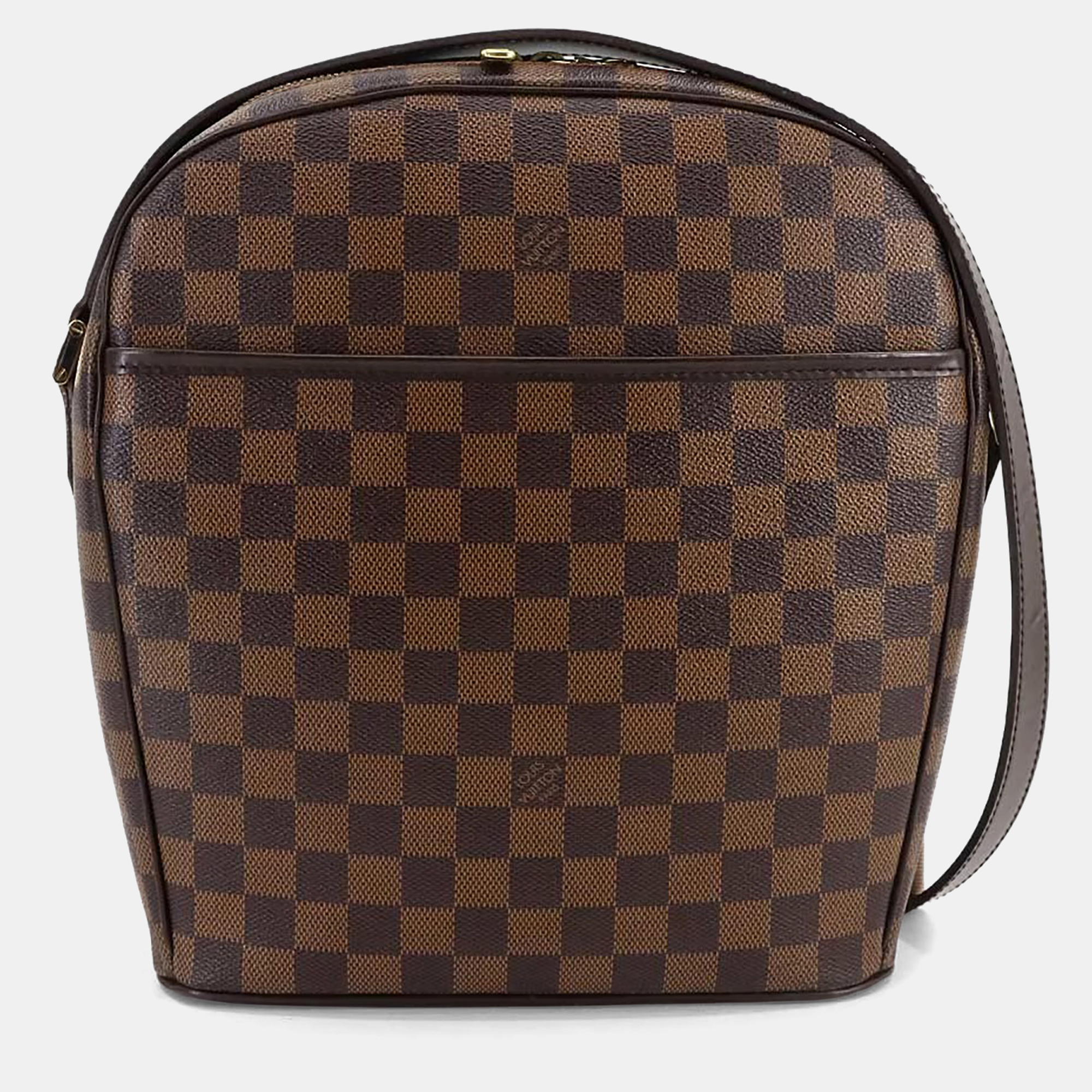 

Louis Vuitton Ipanema GM Ebene Damier Canvas Shoulder Bag, Brown