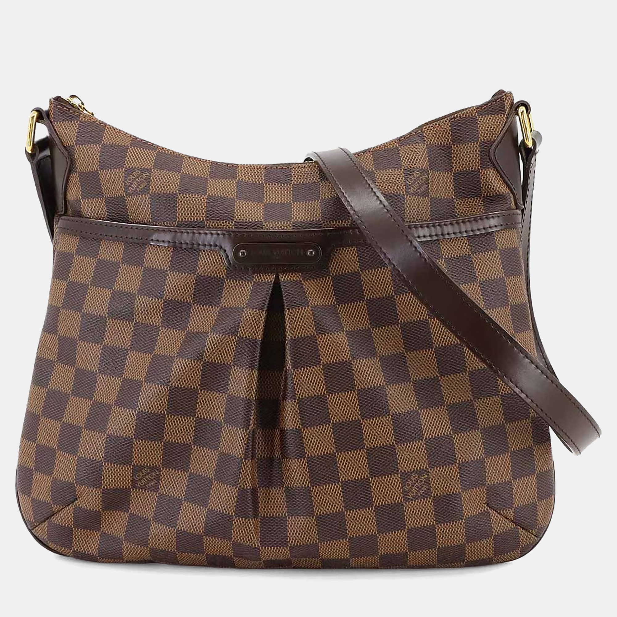 

Louis Vuitton Bloomsbury PM Ebene Damier Canvas Shoulder Bag, Brown