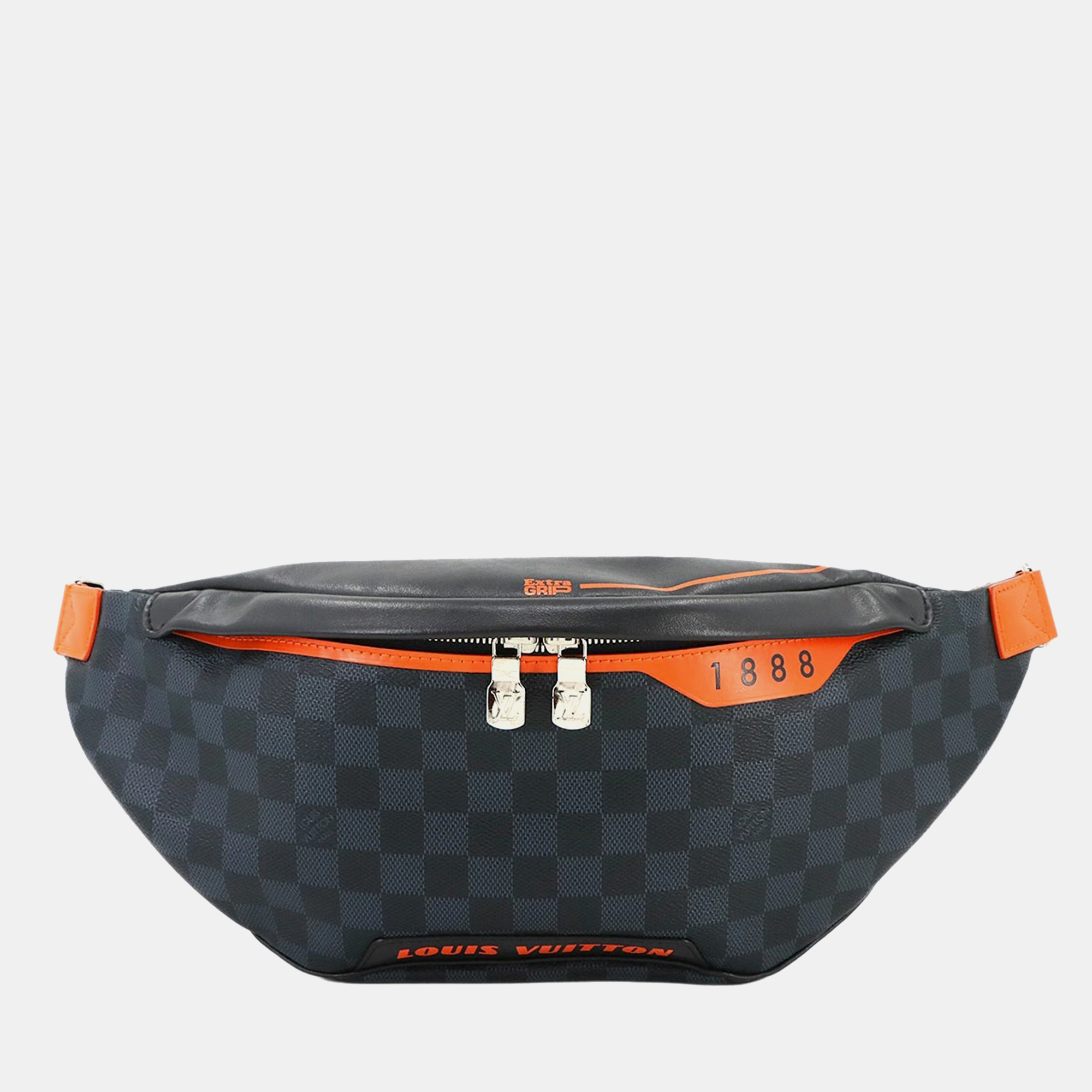 

Louis Vuitton Discovery Bumbag Ebene Damier Cobalt Canvas Body Bag, Black