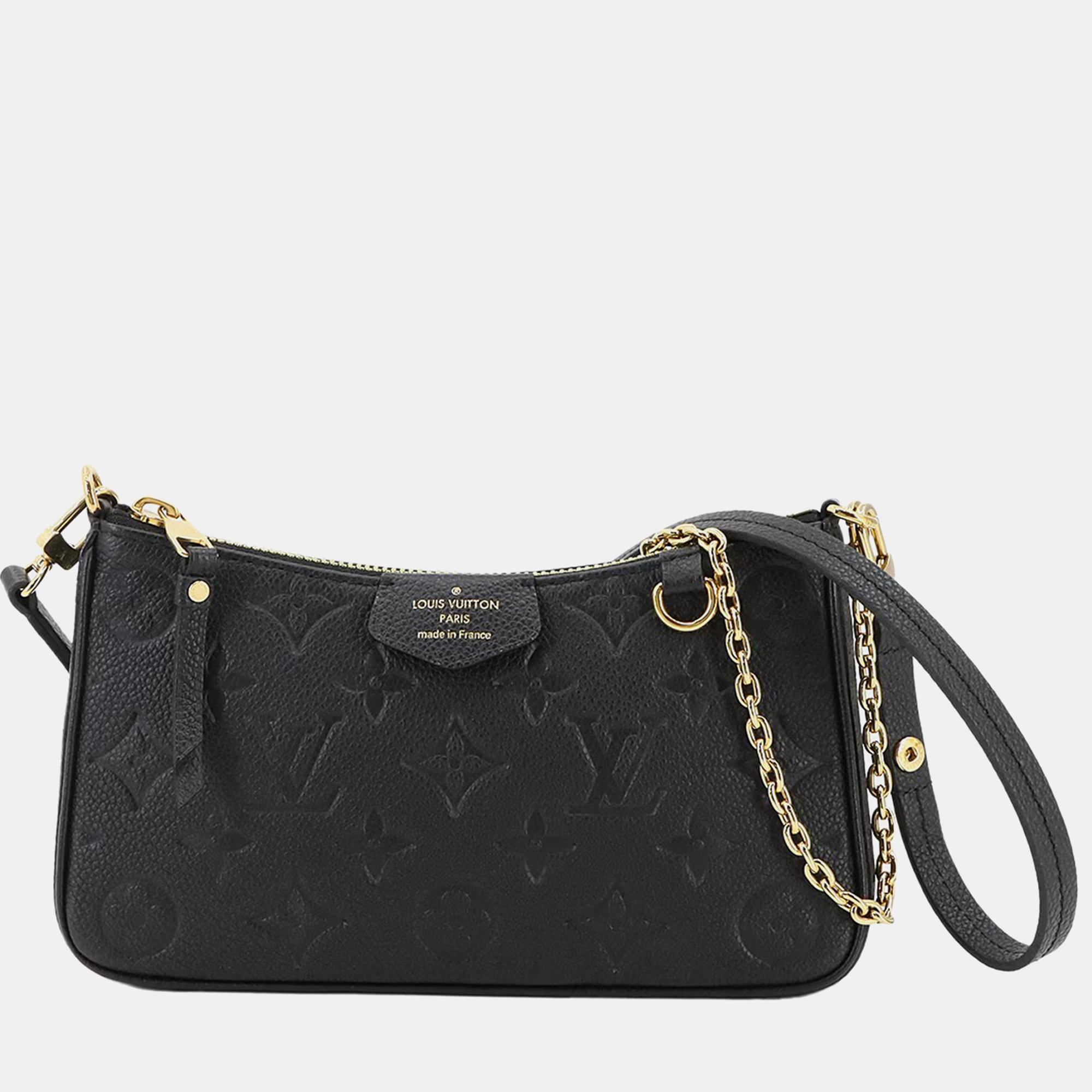 

Louis Vuitton Easy Pouch Noir Monogram Empreinte Leather Shoulder Bag, Black