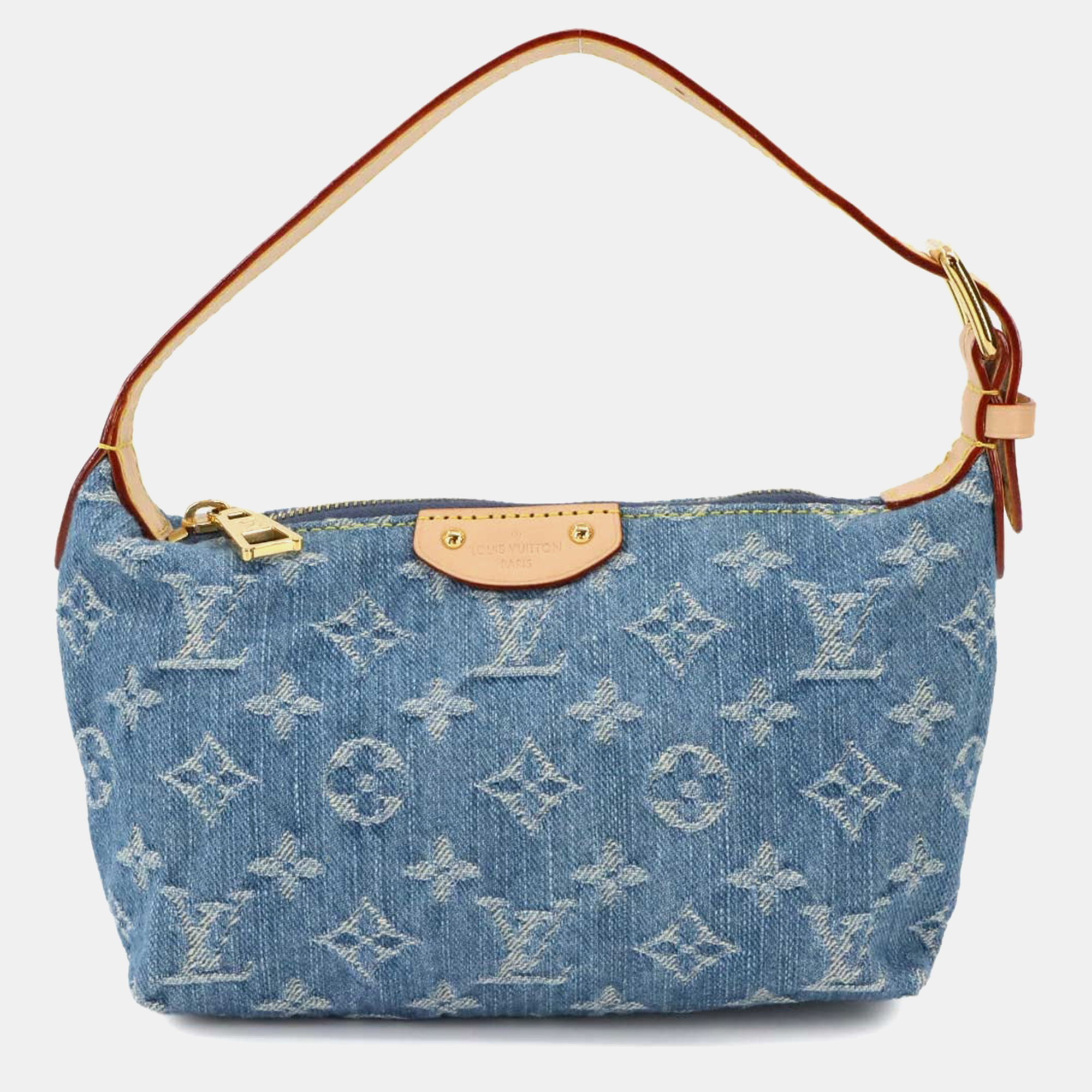

Louis Vuitton Hills Pochette Blue Monogram Denim Handbag