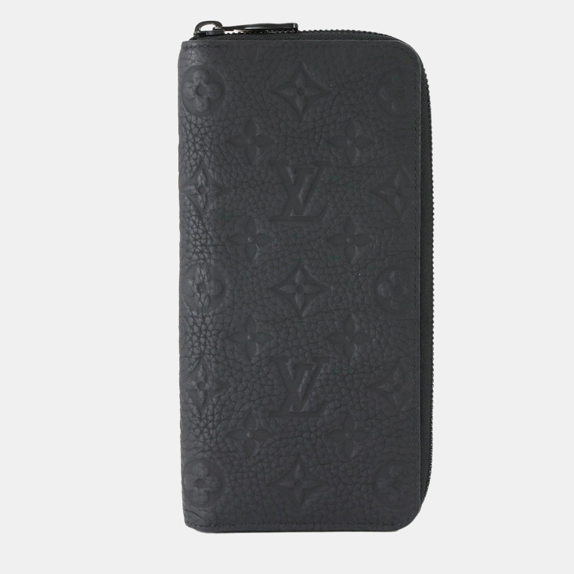 

Louis Vuitton Zippy Wallet Vertical Black Monogram Taurillon Leather Wallet