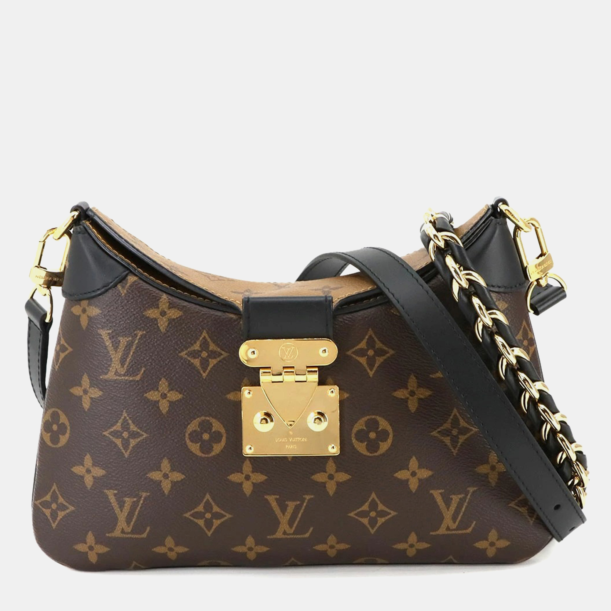 

Louis Vuitton Twinny Brown Monogram Reverse Canvas Shoulder Bag
