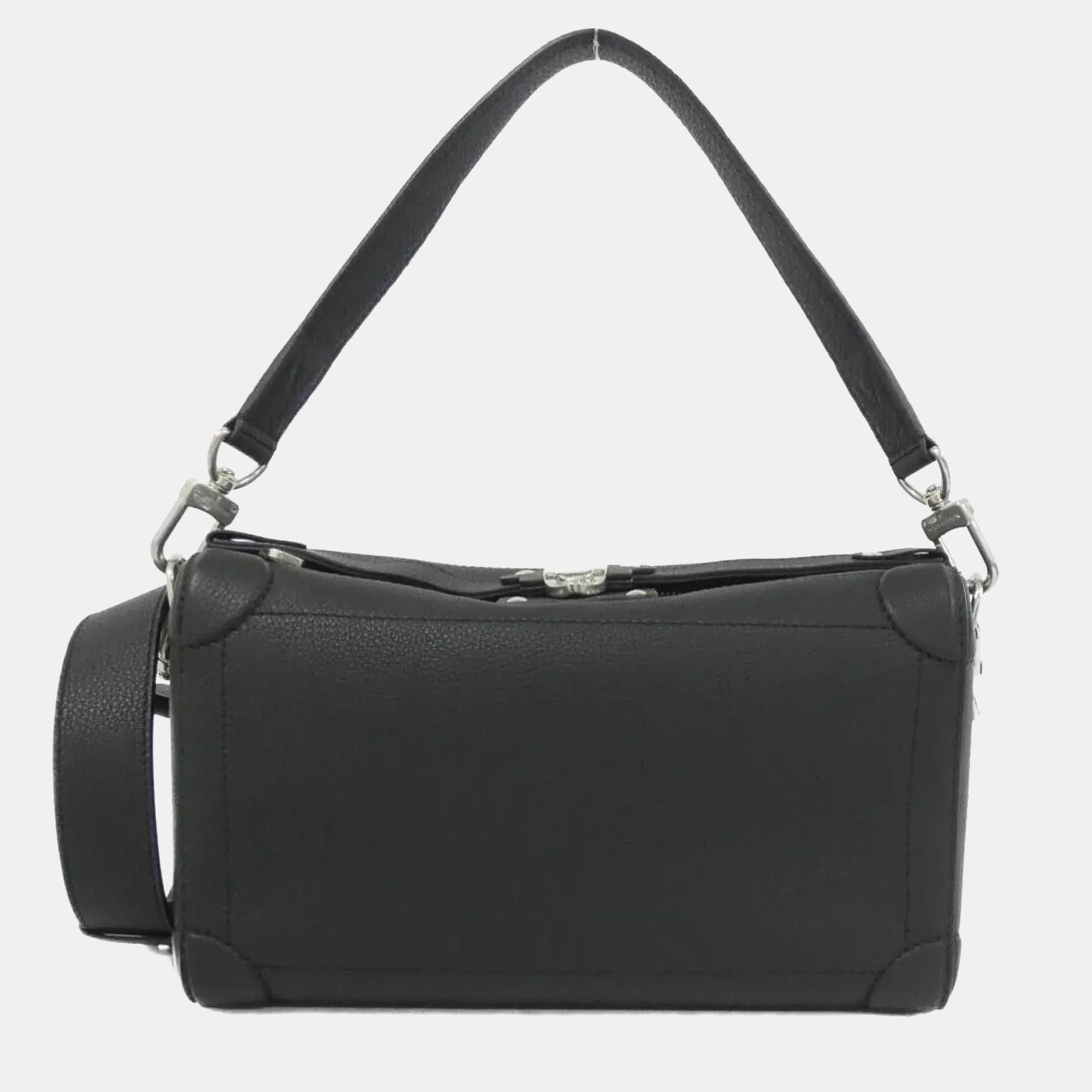 

Louis Vuitton Colorado Soul Trunk EW Black Calfskin Leather Shoulder Bag