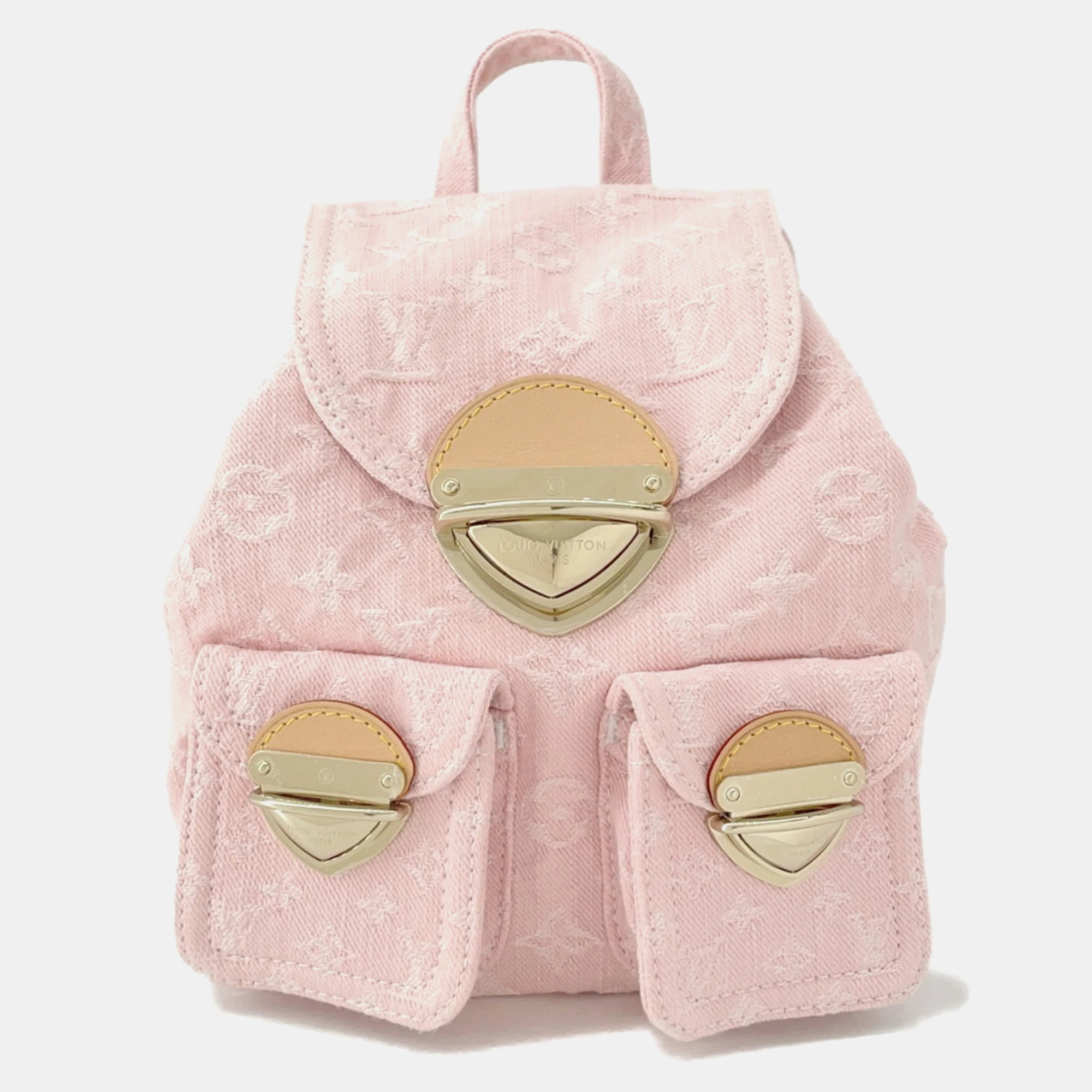 

Louis Vuitton Monogram Denim Venice Backpack Pink