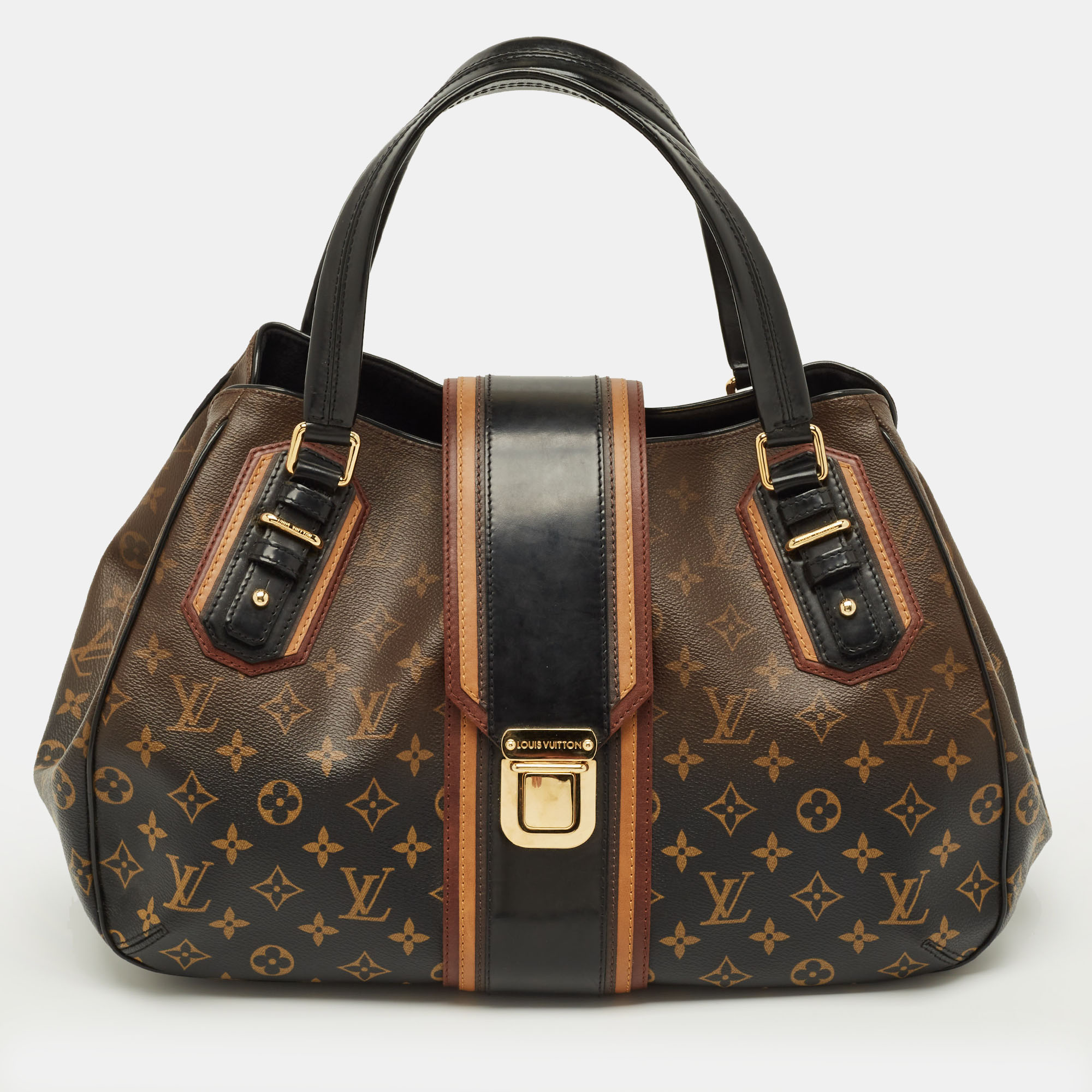 

Louis Vuitton Mirage Griet Black Monogram Canvas Limited Edition Bag, Multicolor