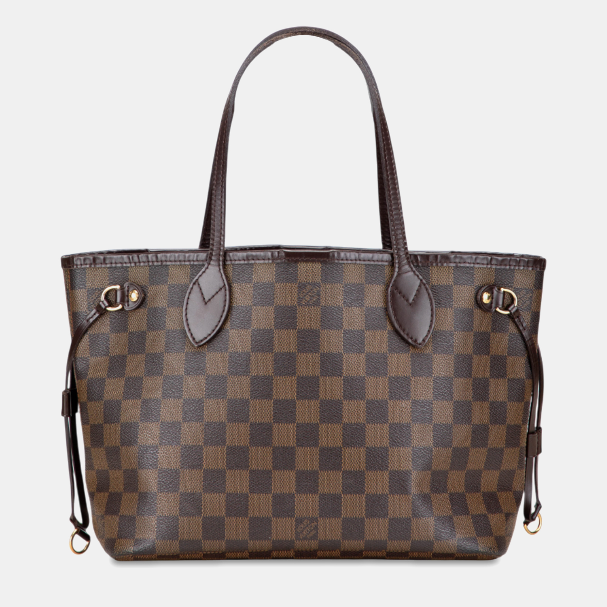 

Louis Vuitton Brown Damier Ebene Neverfull PM