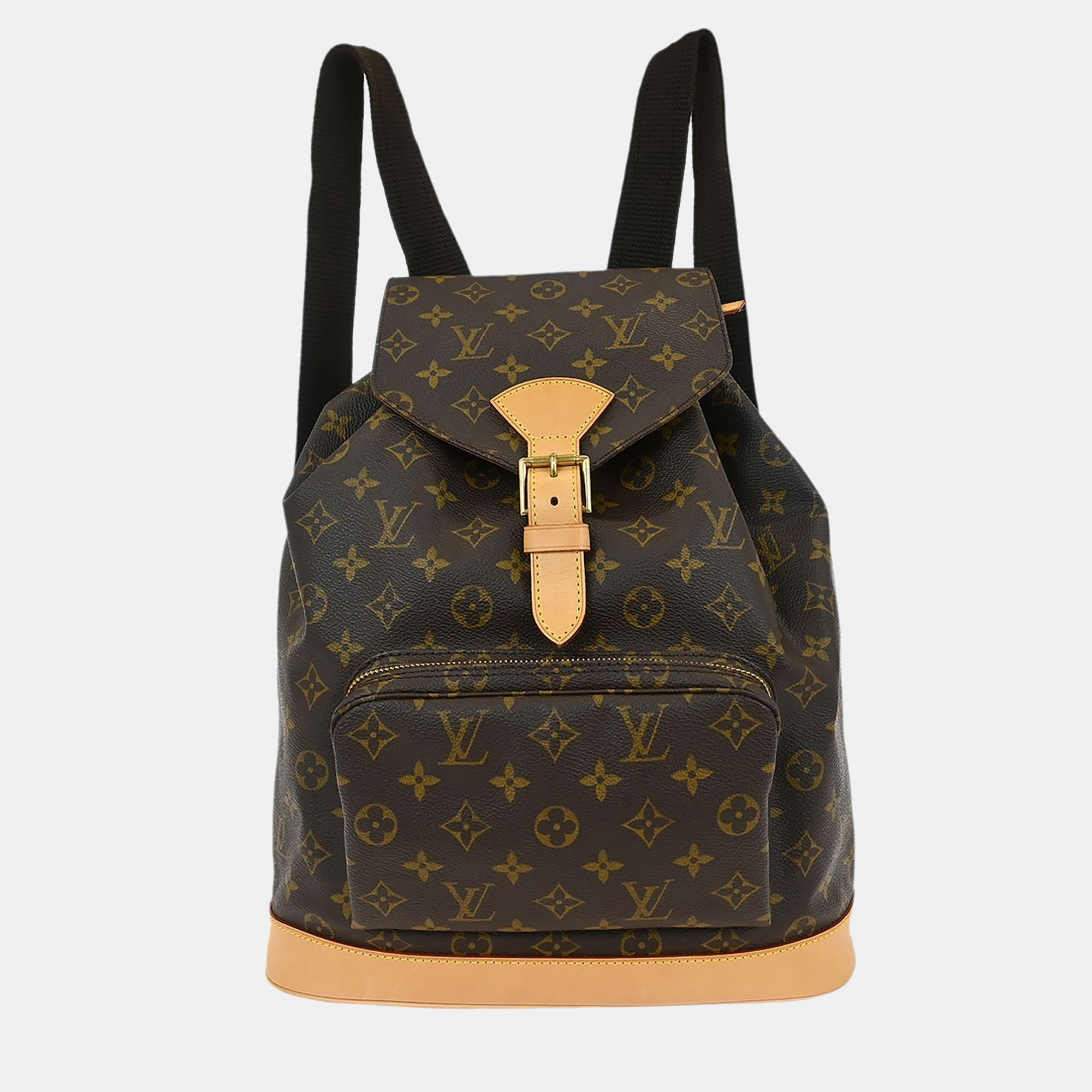 

Louis Vuitton Monogram Montsouris Gm Backpack, Brown