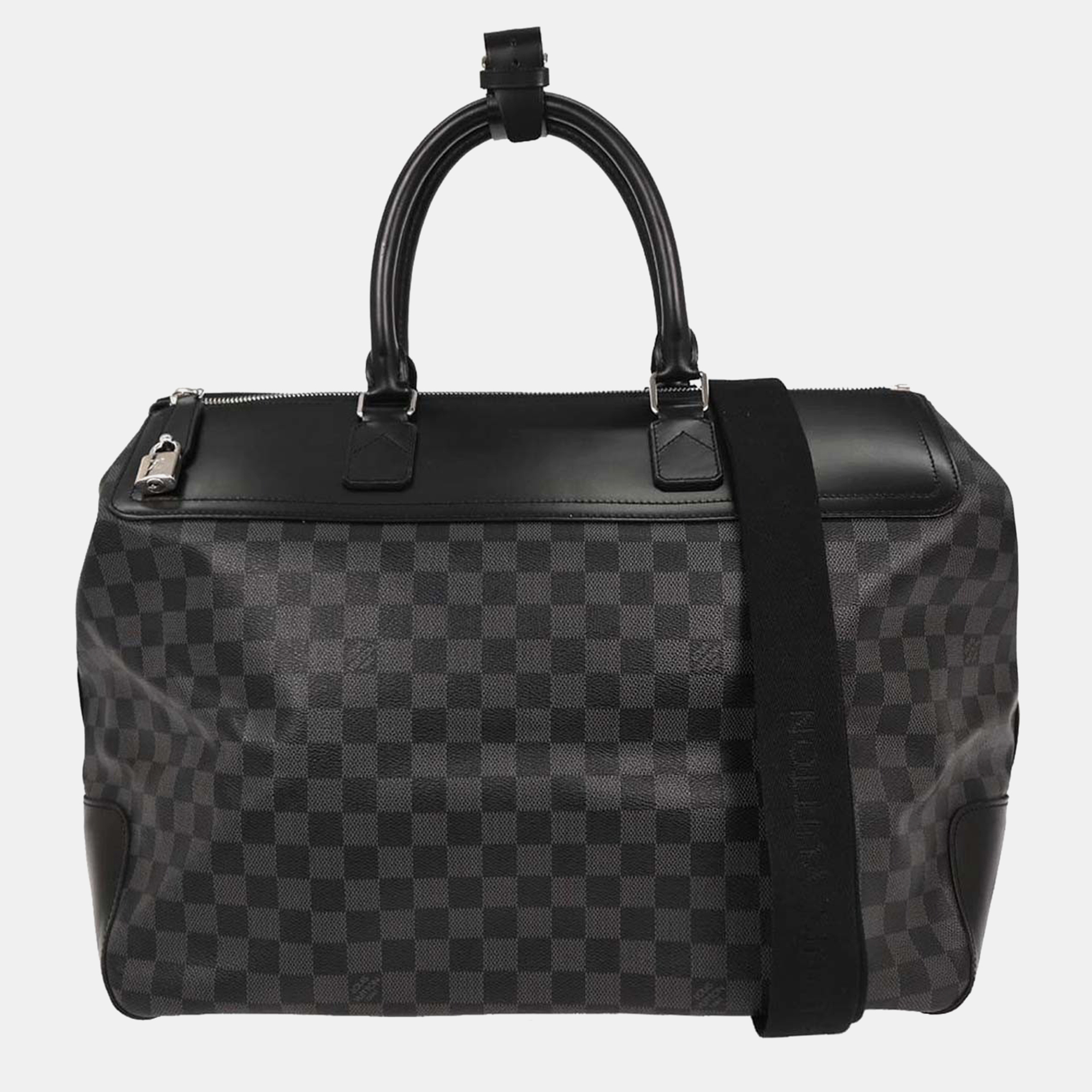 

Louis Vuitton Damier Graphite Neo Greenwich Duffle Handbag, Black