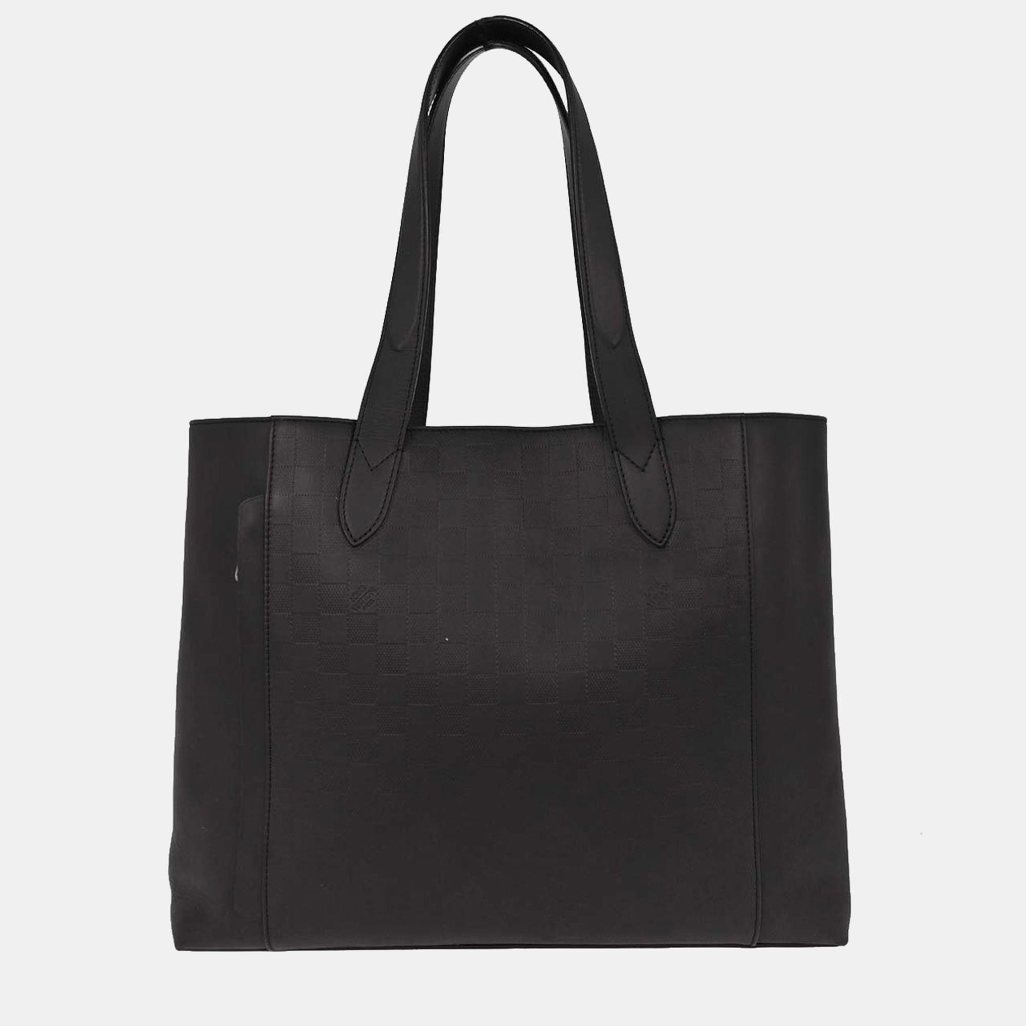 

Louis Vuitton Damier Infini Cabas Voyage Tote Handbag, Black