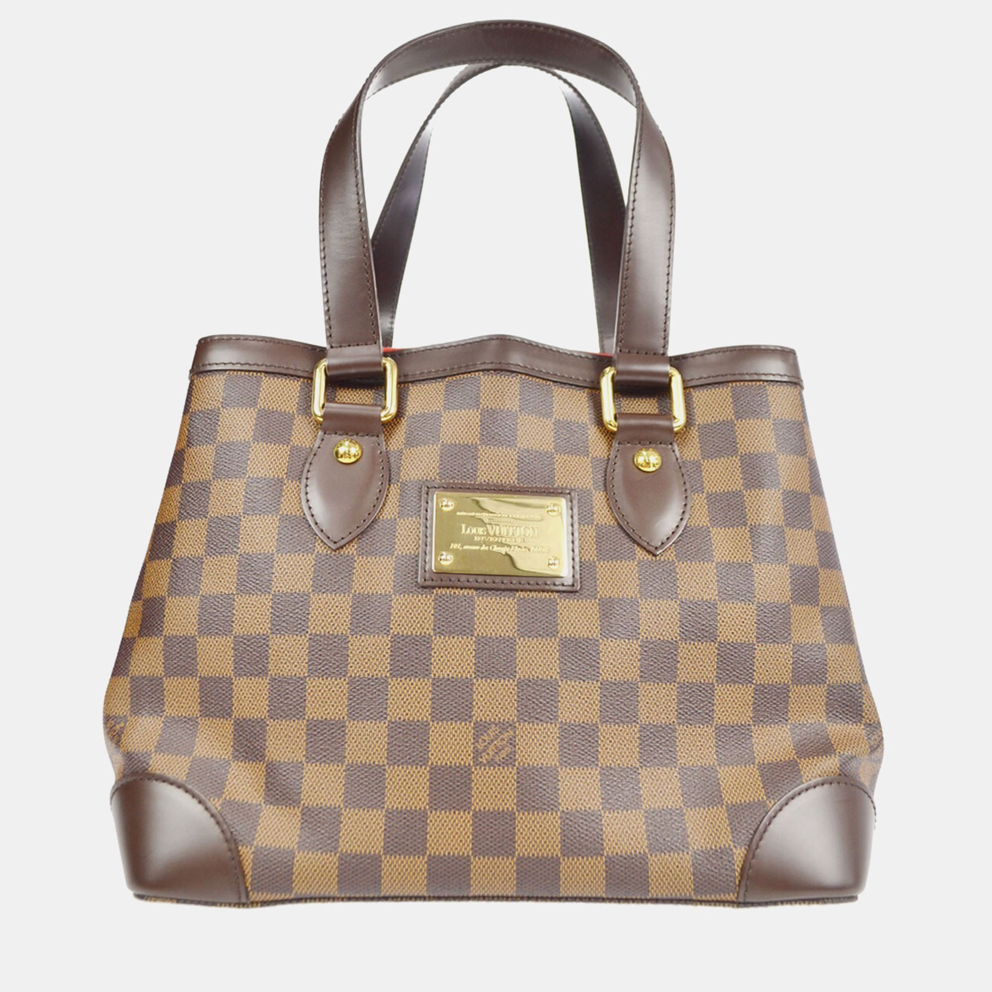 

Louis Vuitton Damier Hampstead Pm Tote Handbag, Brown