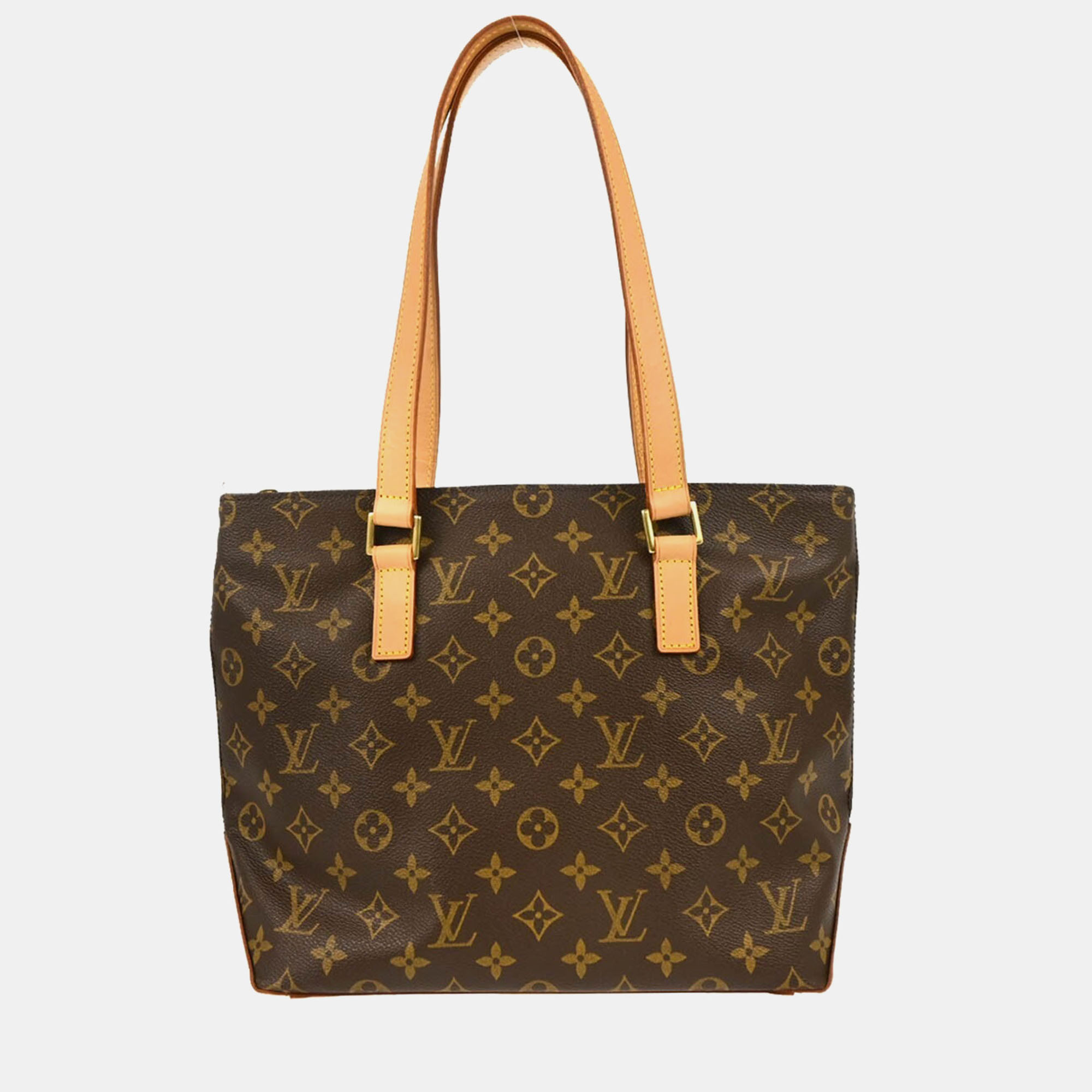 

Louis Vuitton Monogram Cabas Piano Shoulder Tote Bag, Brown