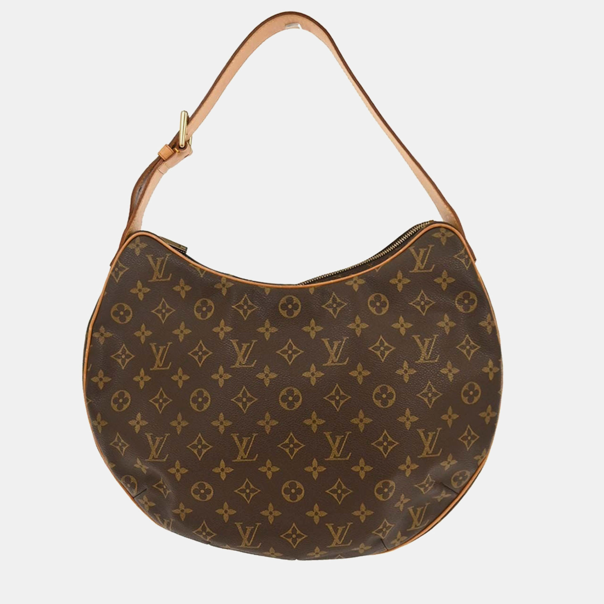 

Louis Vuitton Monogram Croissant Gm Handbag, Brown