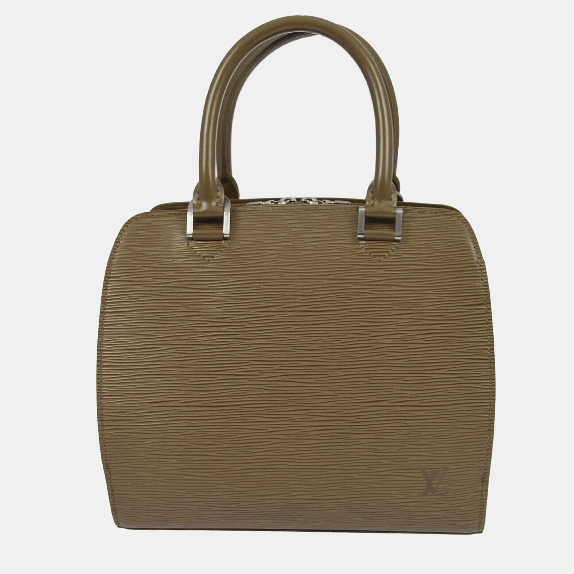 

Louis Vuitton Pont Neuf Brown Epi Leather Top Handle Bag