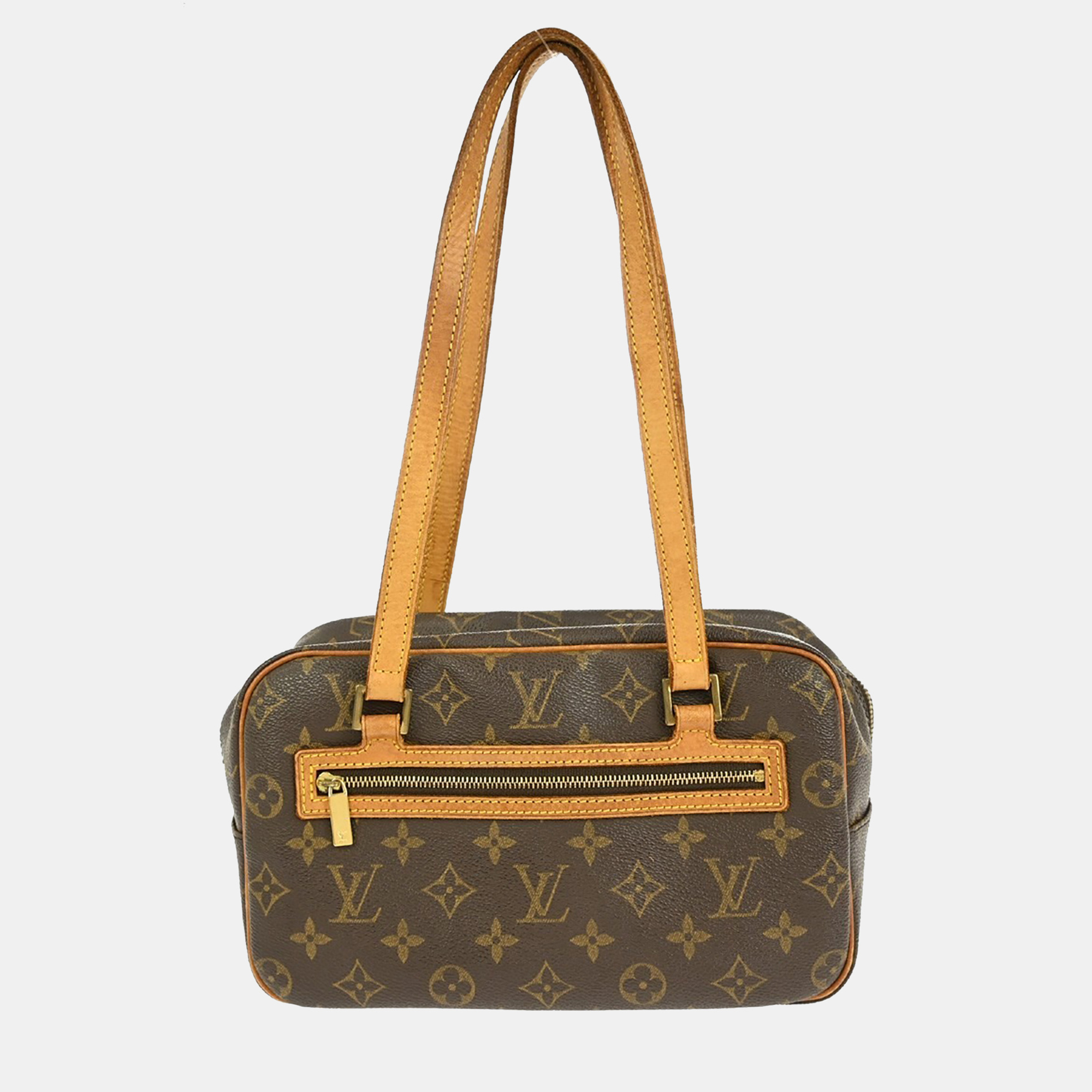 

Louis Vuitton Monogram Cite MM Handbag, Brown
