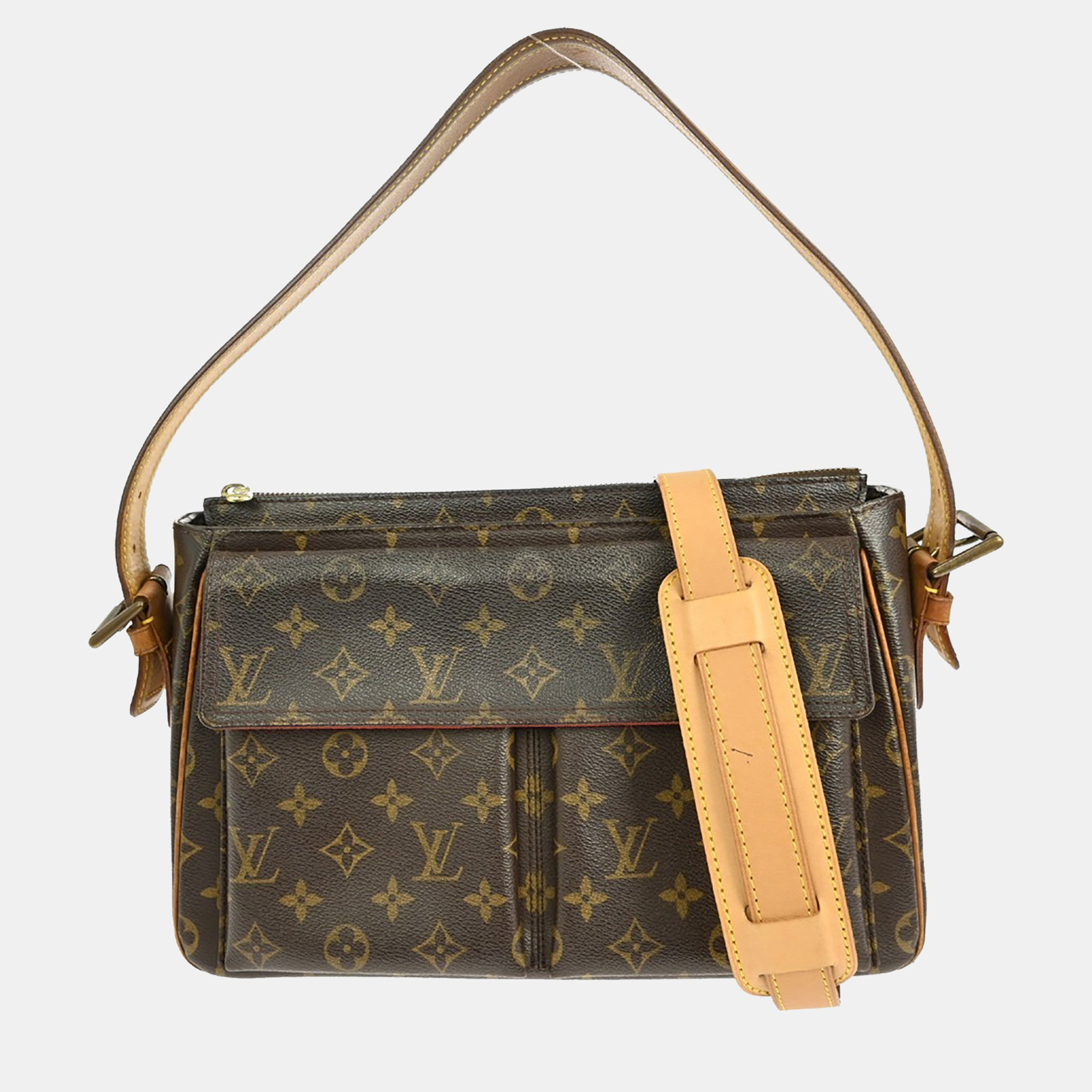 

Louis Vuitton Monogram Viva Cite GM Brown Monogram Canvas Shoulder Bag