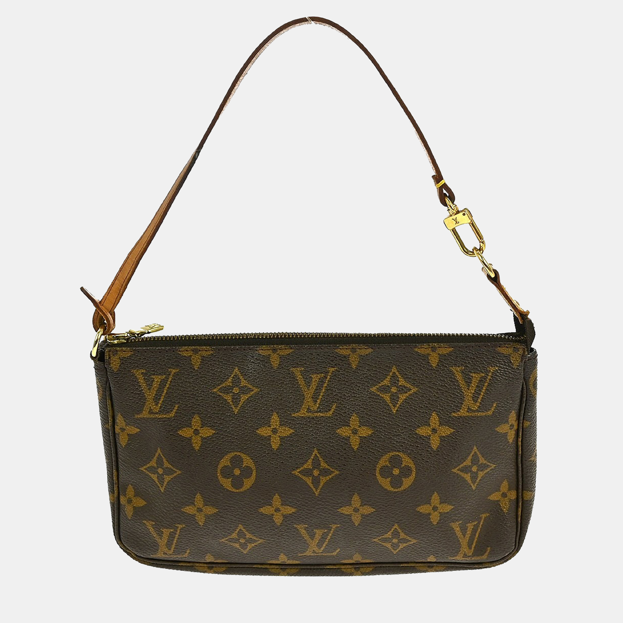 

Louis Vuitton Monogram Pochette Accessoires Handbag, Brown