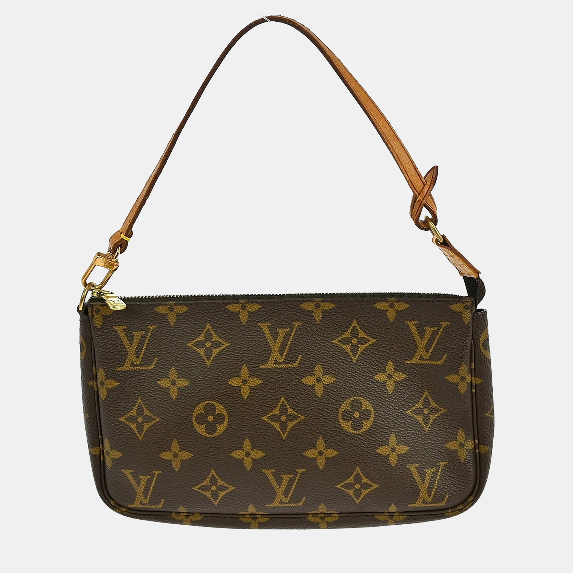 

Louis Vuitton Monogram Pochette Accessoires Handbag, Brown