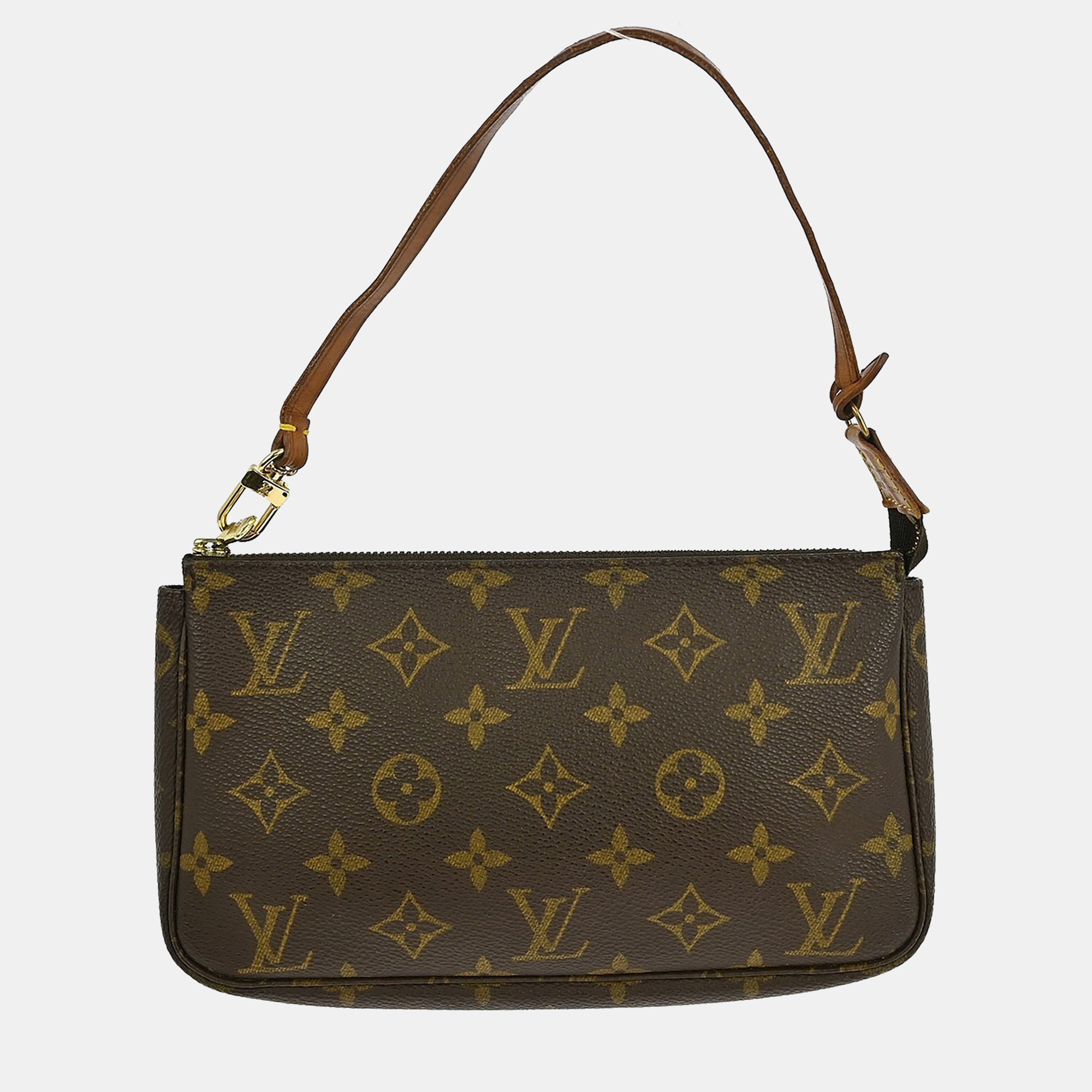 

Louis Vuitton Monogram Pochette Accessoires Handbag, Brown