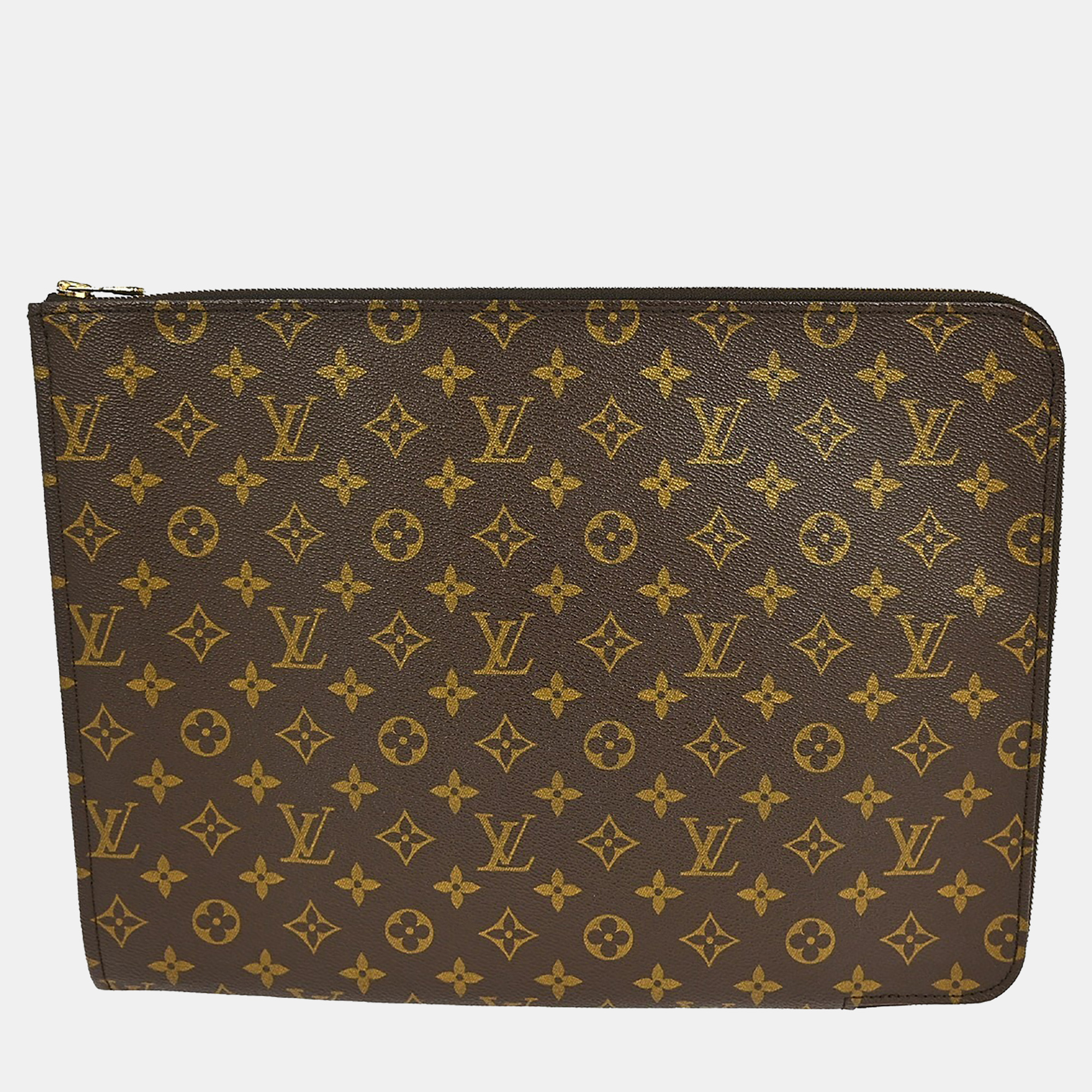 

Louis Vuitton Monogram Poche Documents Business Bag, Brown