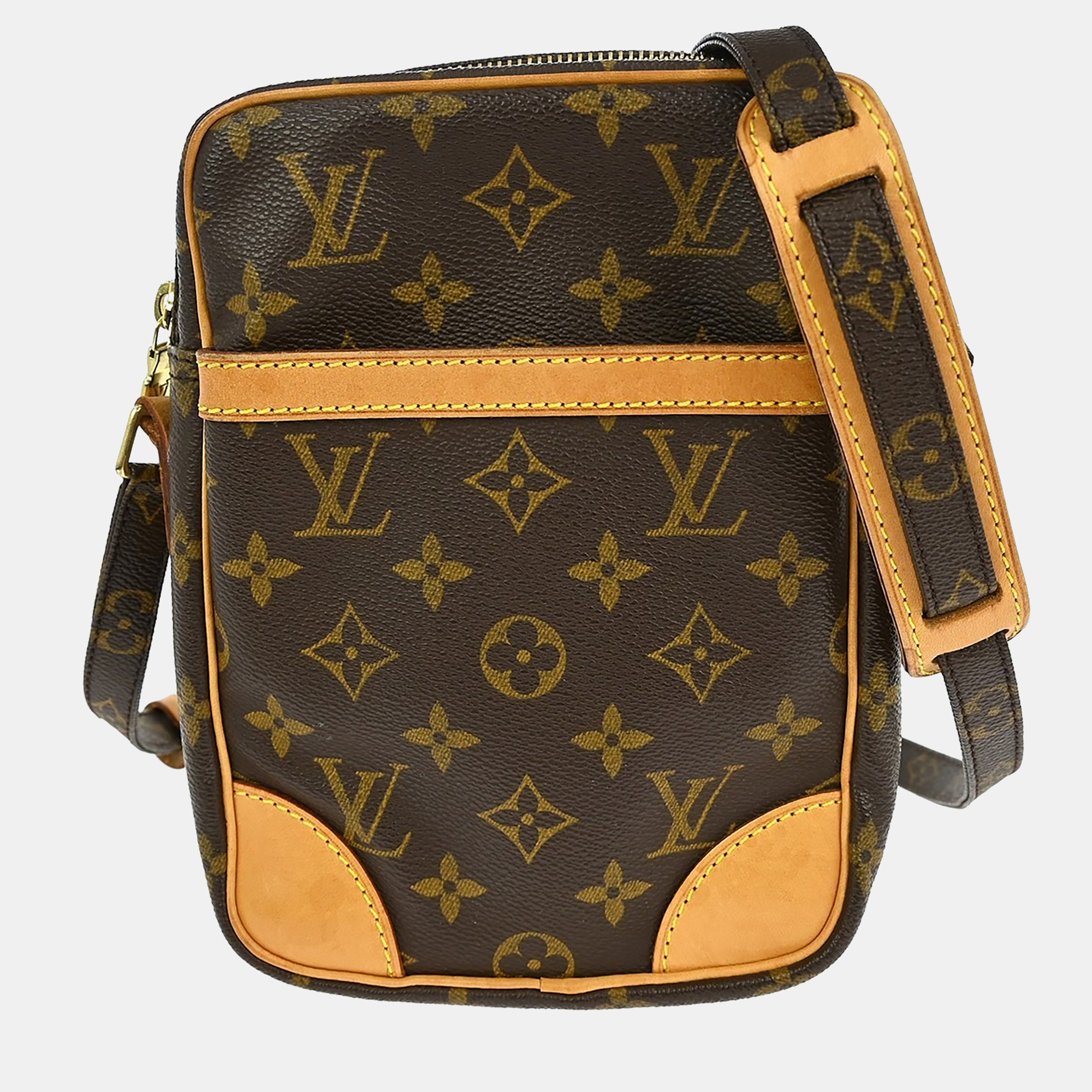 

Louis Vuitton Danube Crossbody Shoulder Bag Monogram, Brown
