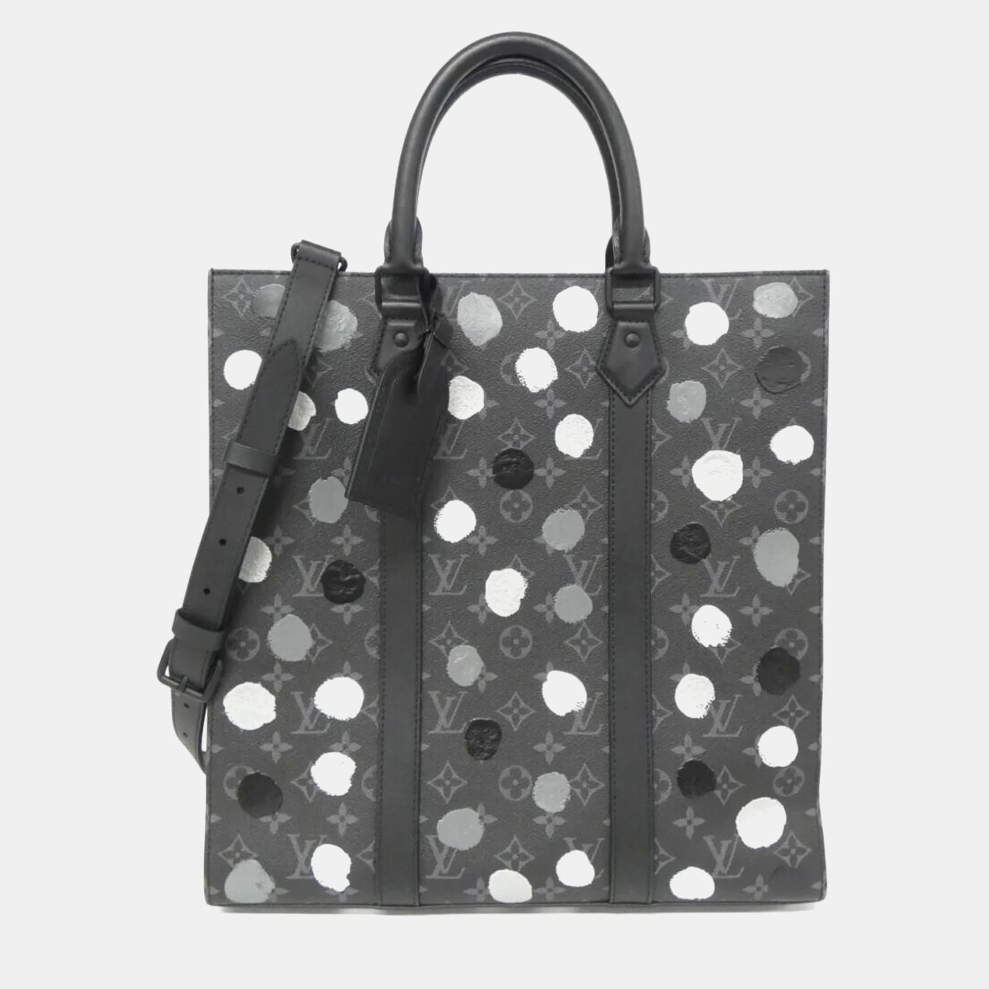 

Louis Vuitton Monogram Eclipse Lv X Yk Sac Plat Handbag, Black