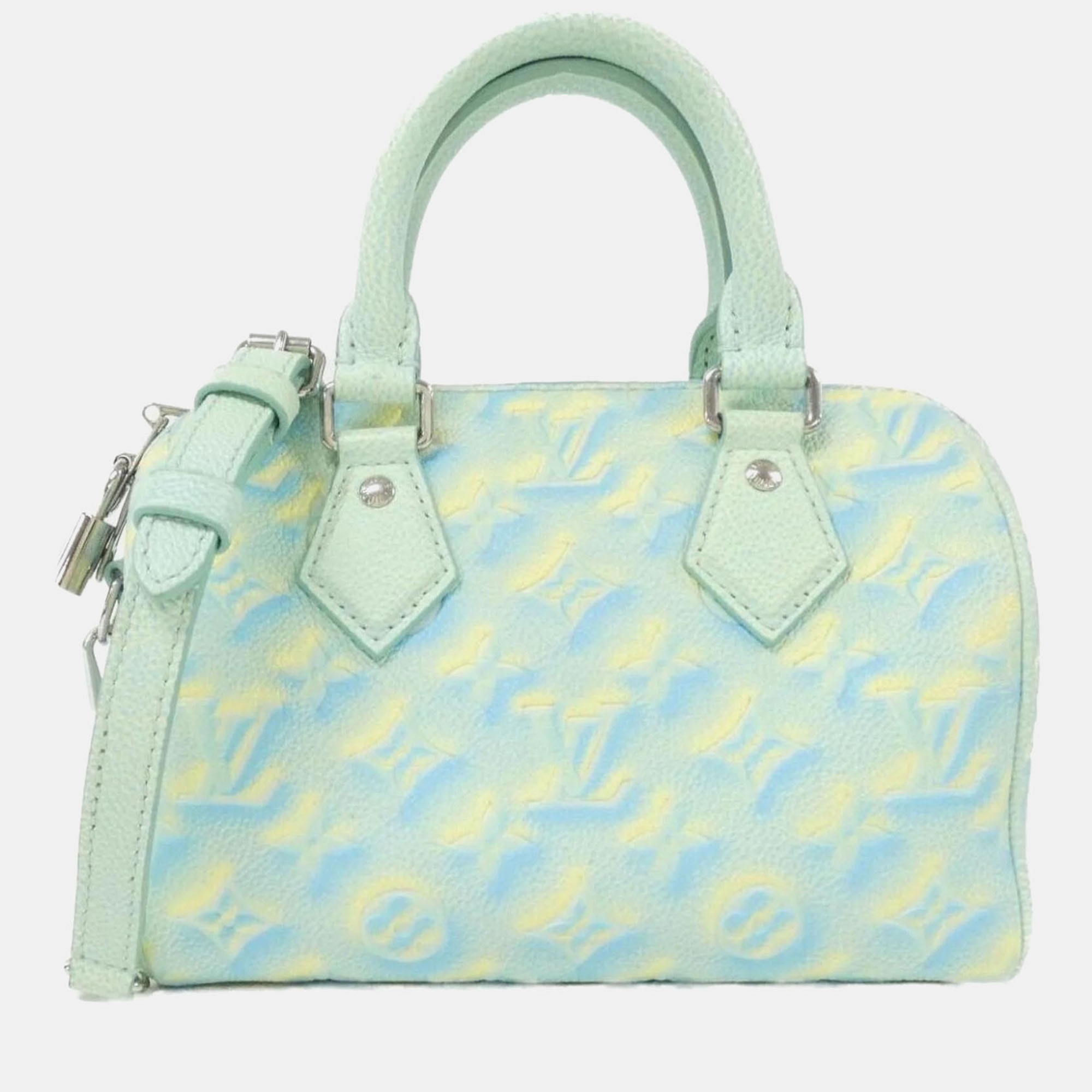 

Louis Vuitton Monogram Empreinte (Summer Stardust) Speedy Bandouliere  Boston Bag, Blue