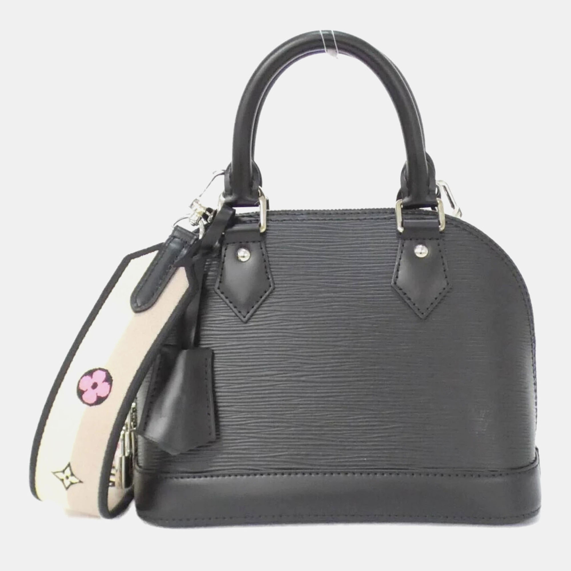 

Louis Vuitton Epi Alma Bb Handbag, Black