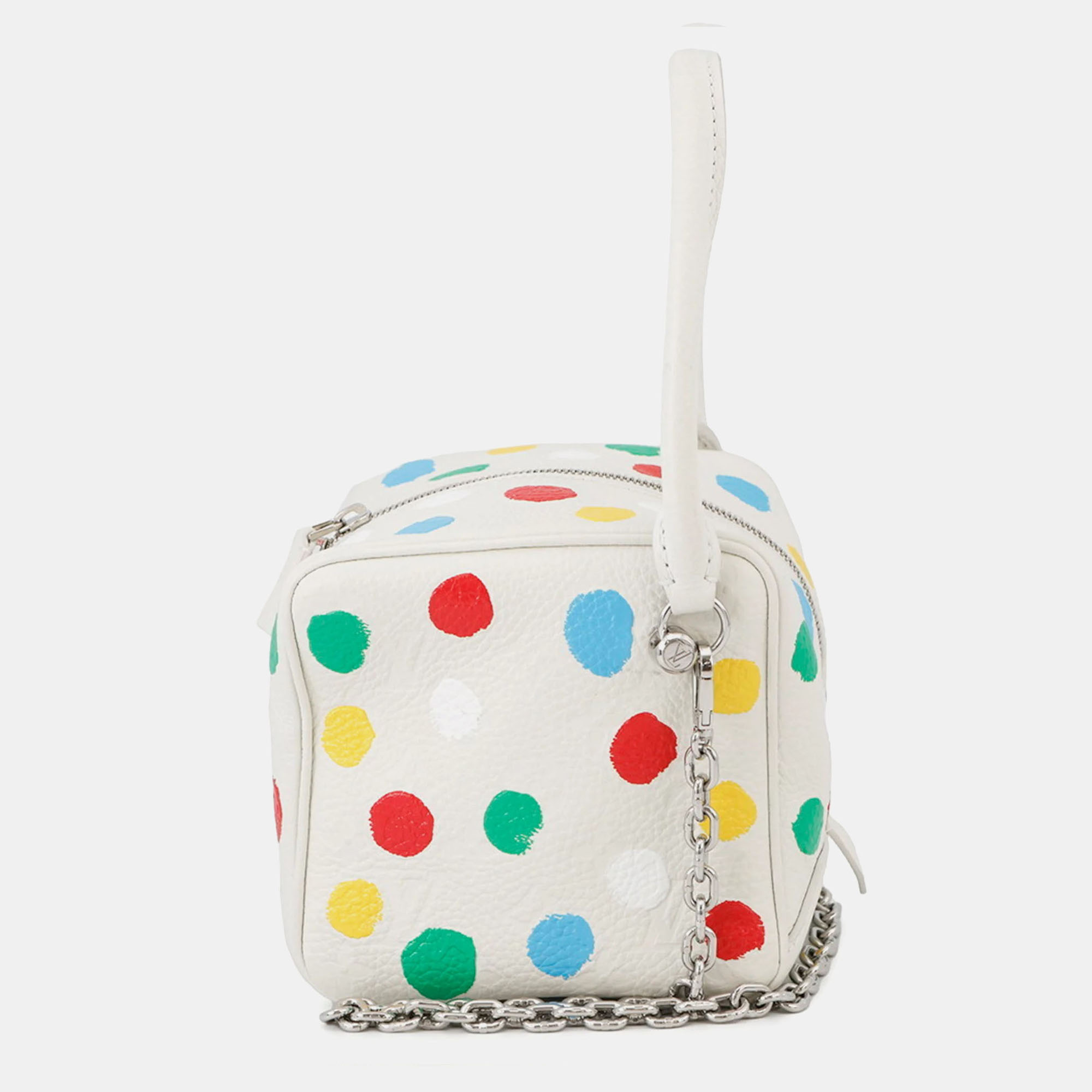 

Louis Vuitton Monogram Empreinte Square Bag Lv X Yk White