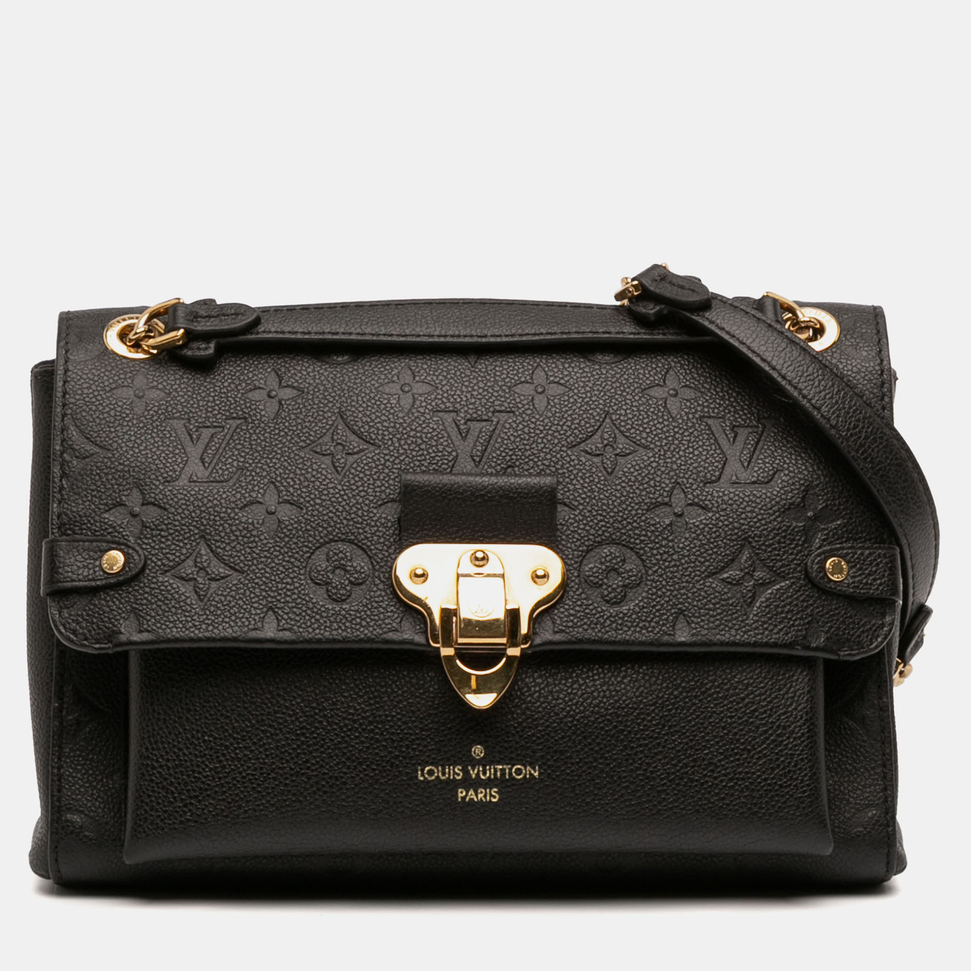 

Louis Vuitton Black Monogram Empreinte Vavin PM